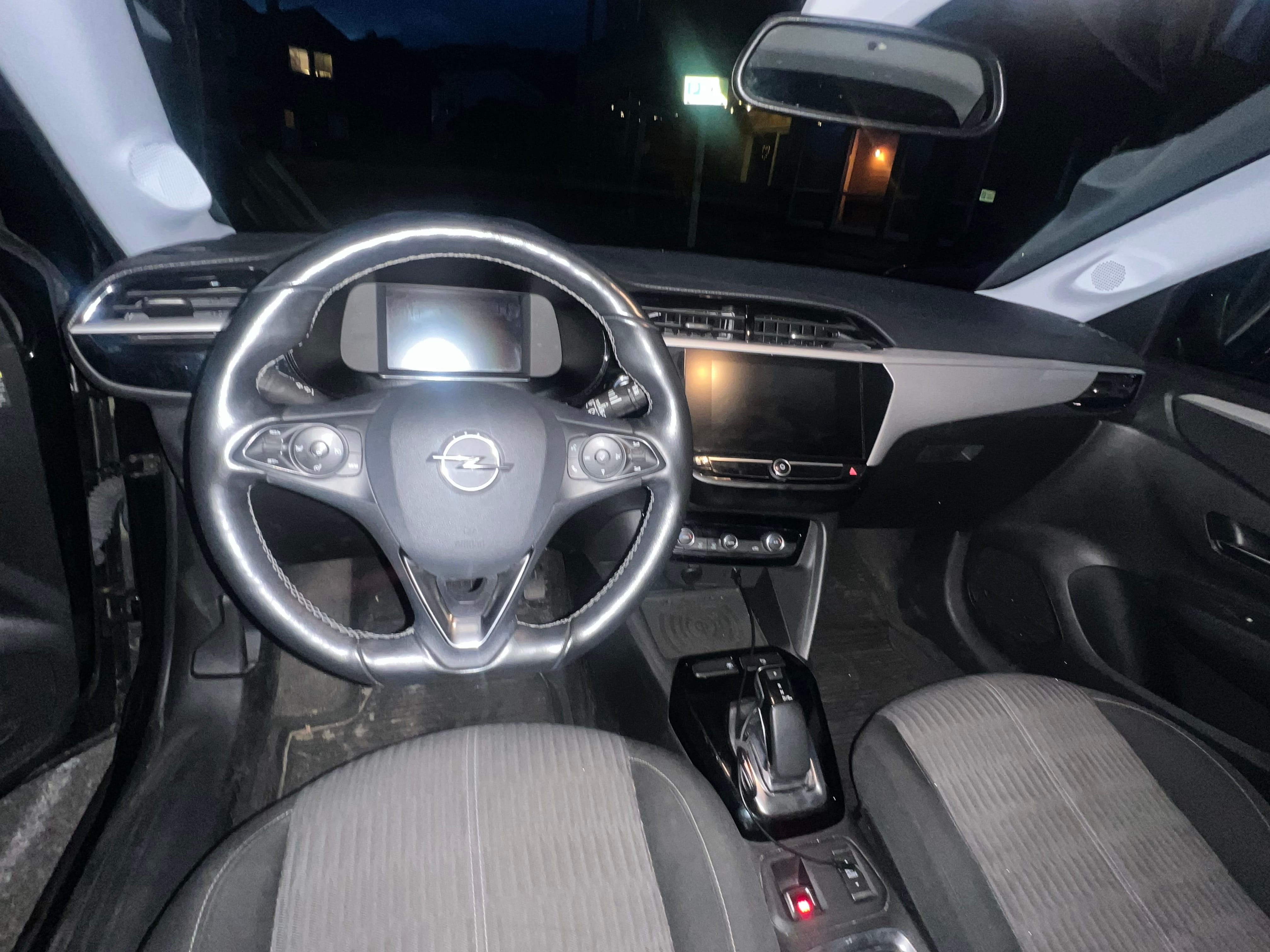 Opel Corsa-E with GPS