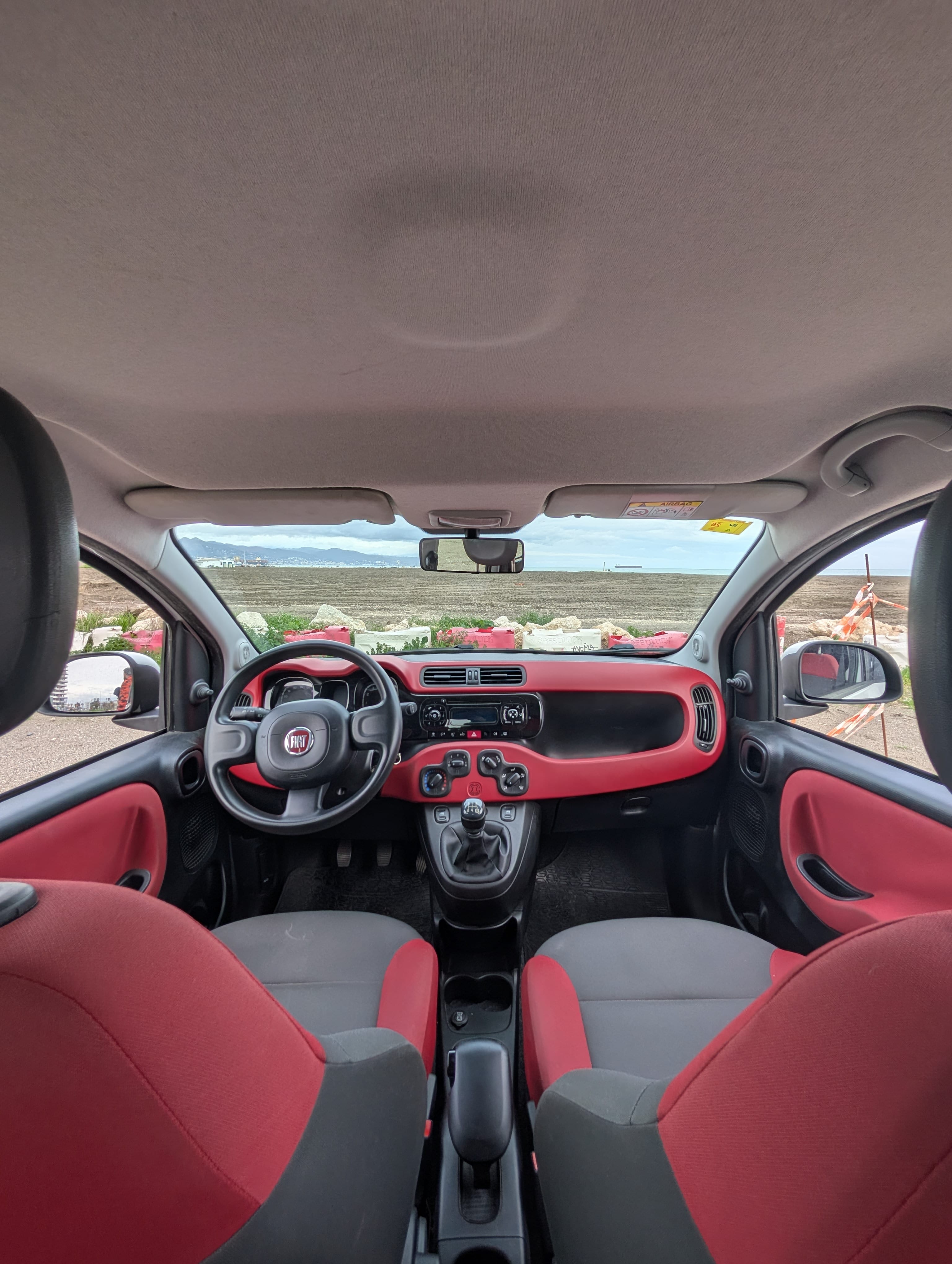 Fiat Panda mit Autoradio