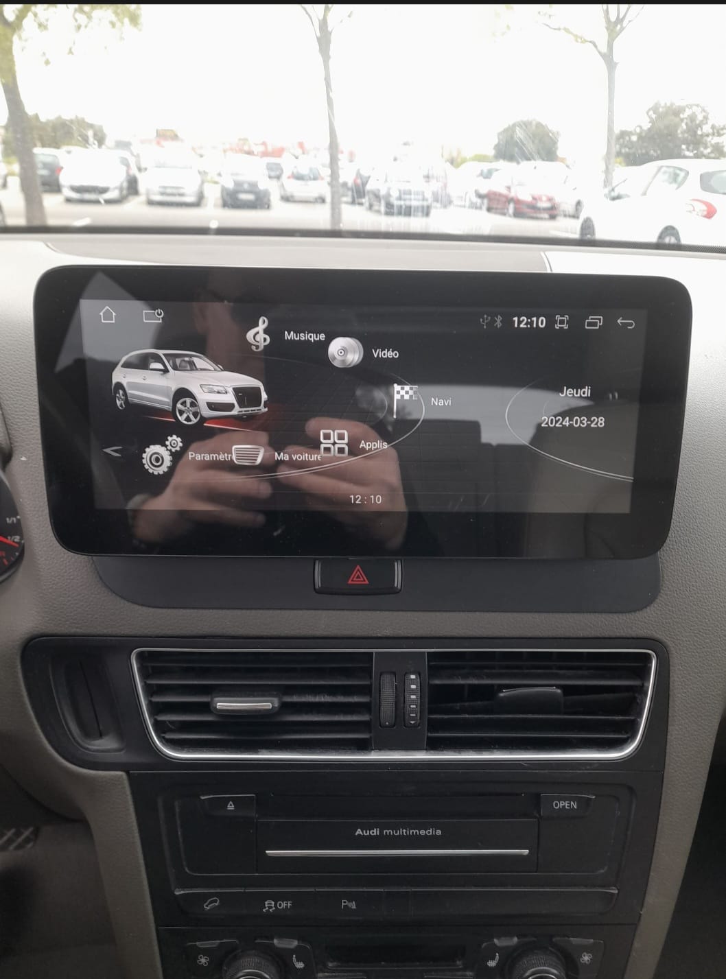 Audi Q5 avec Siège bébé