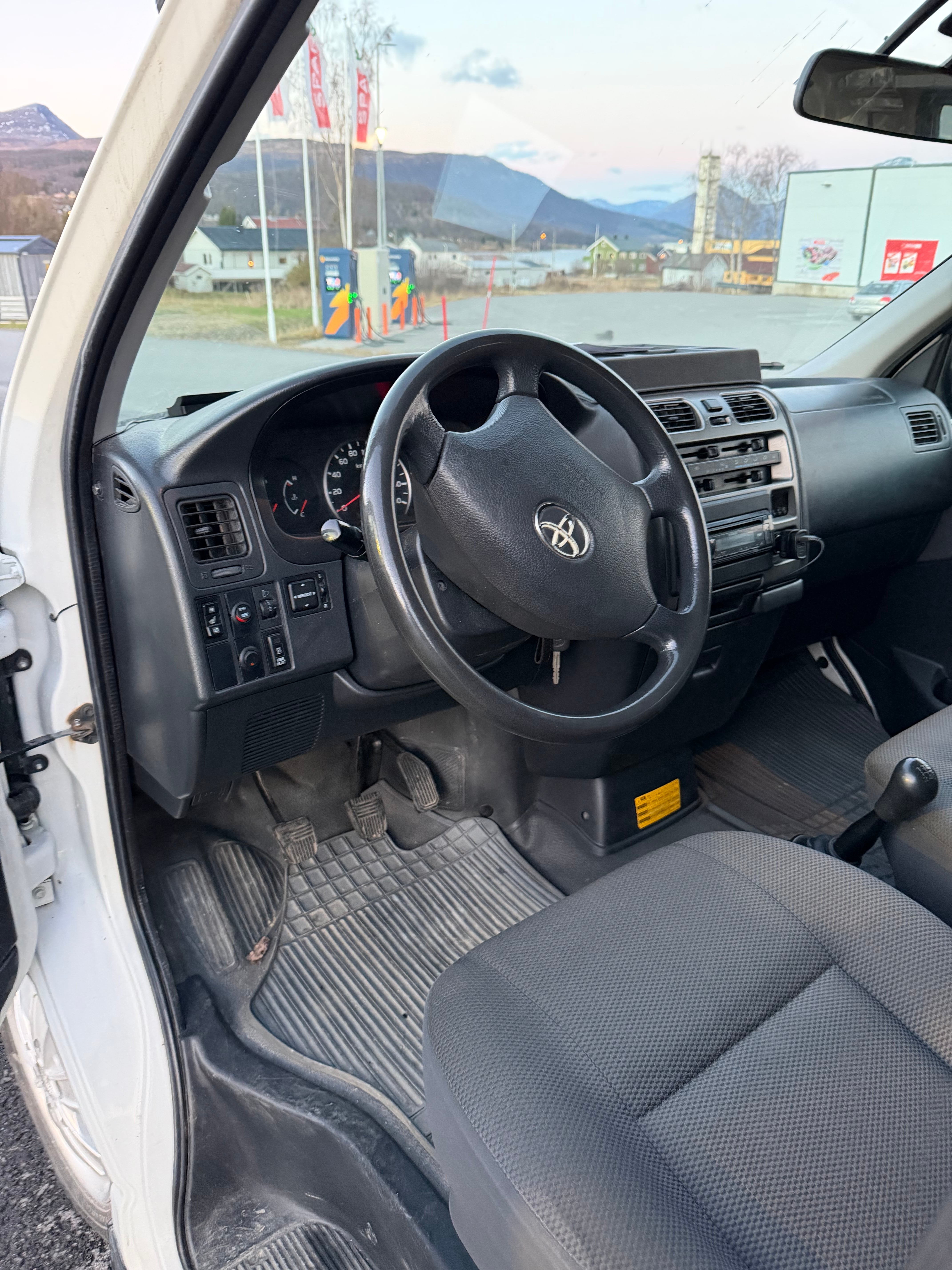 Toyota HiAce with Car radio