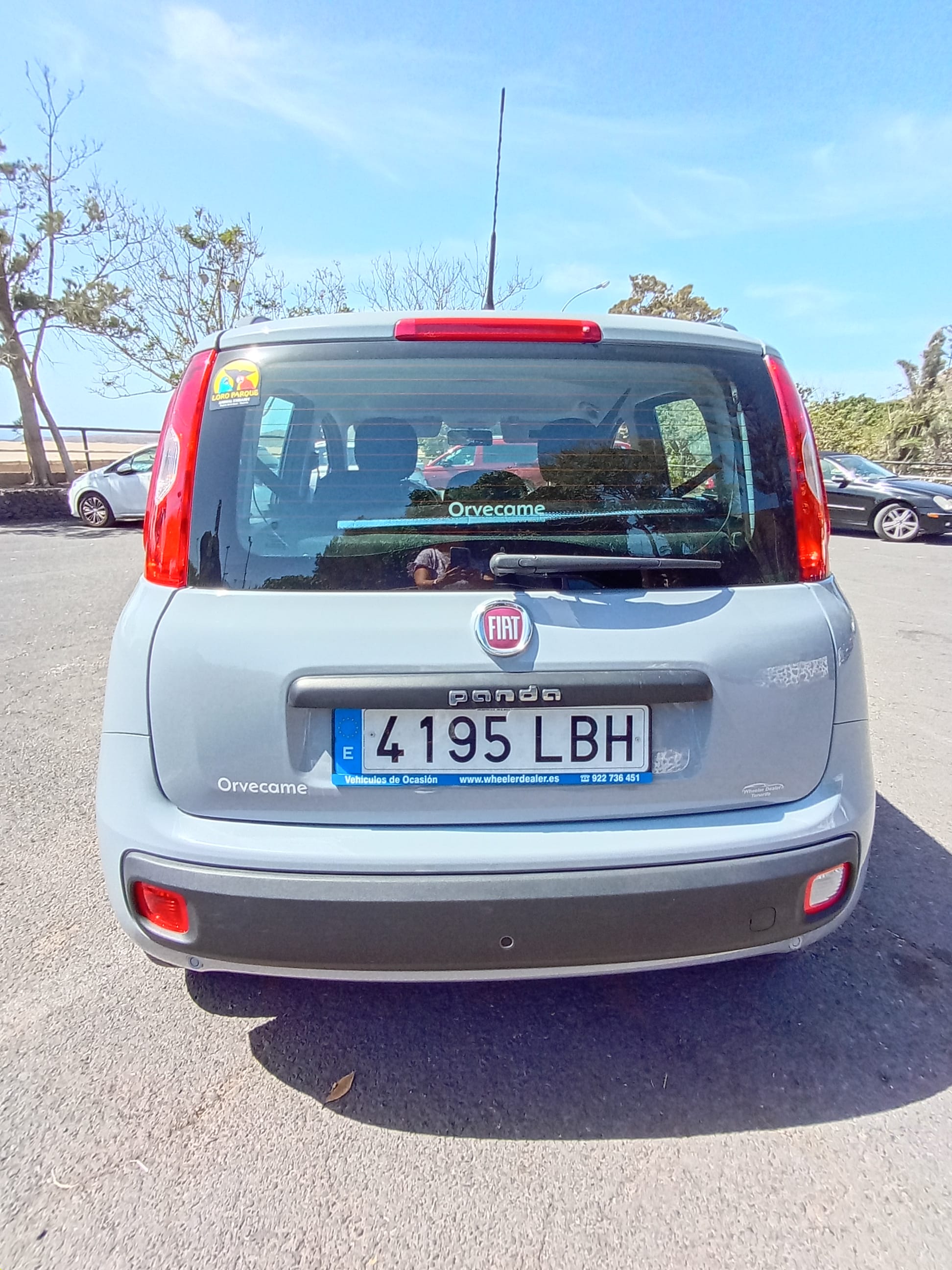 Fiat Panda con Silla infantil