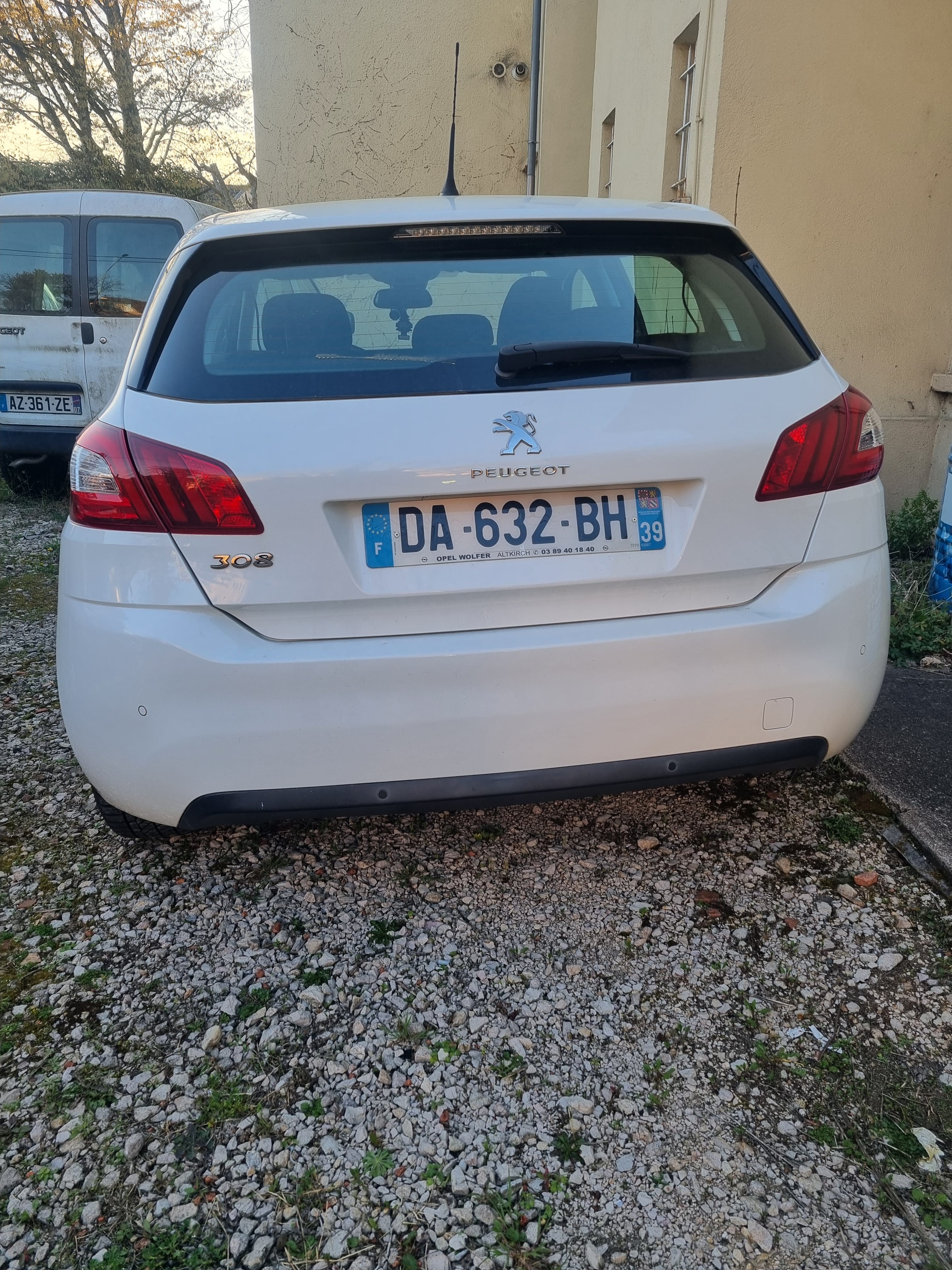 Peugeot 308 avec Régulateur de vitesse