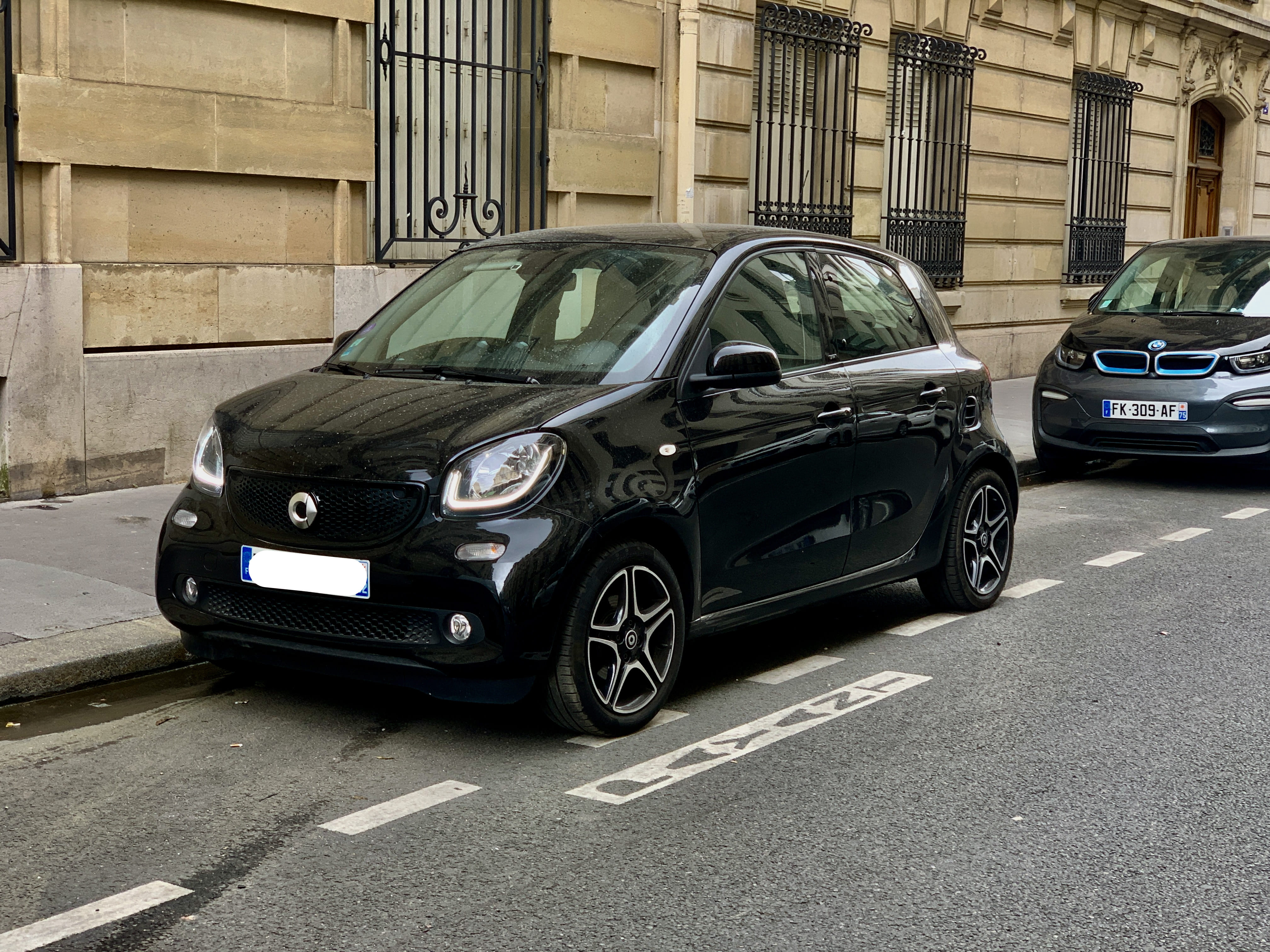 Smart Forfour, 2018, Essence 98, automatique