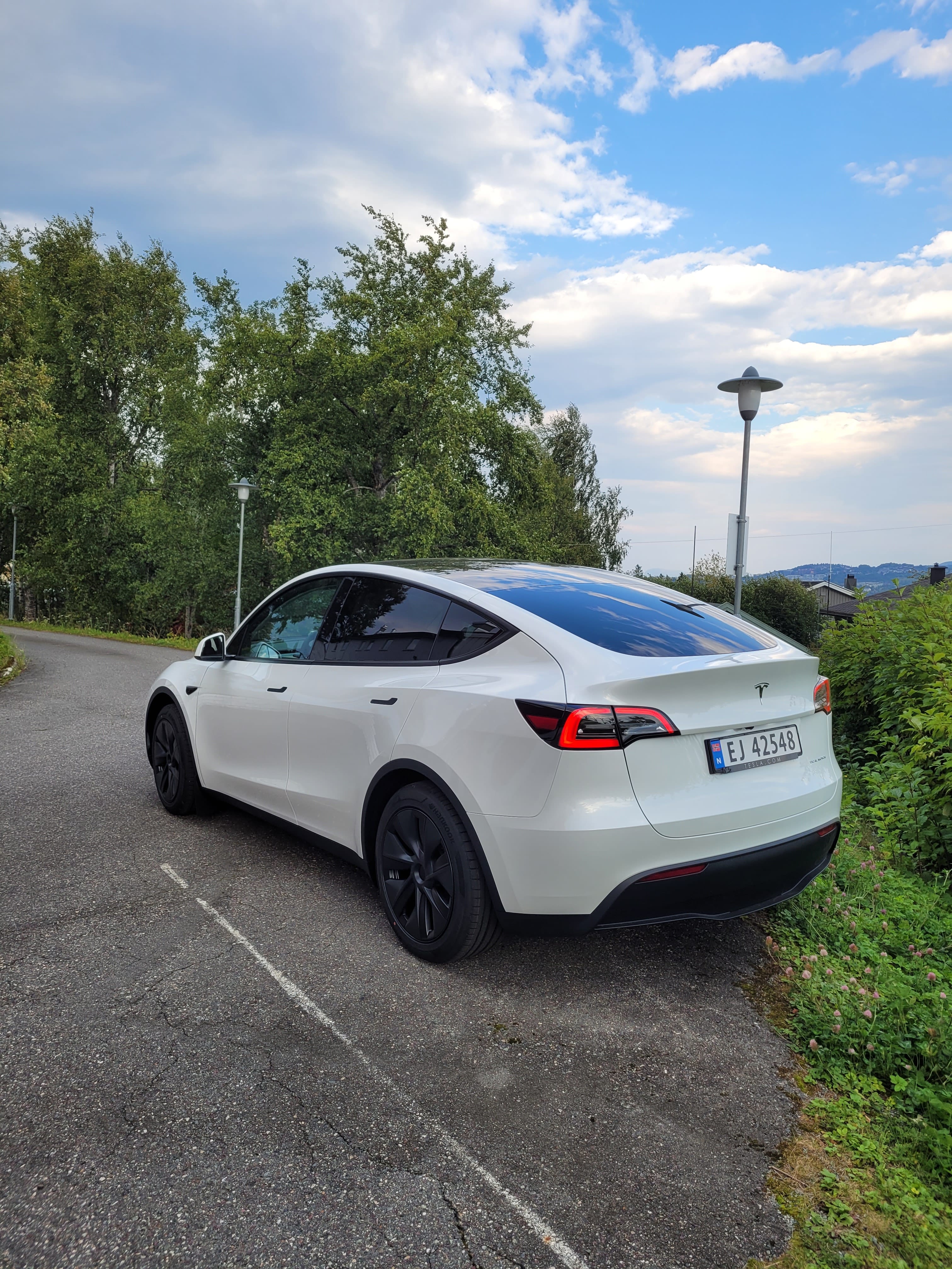 Tesla Model Y Long Range med GPS
