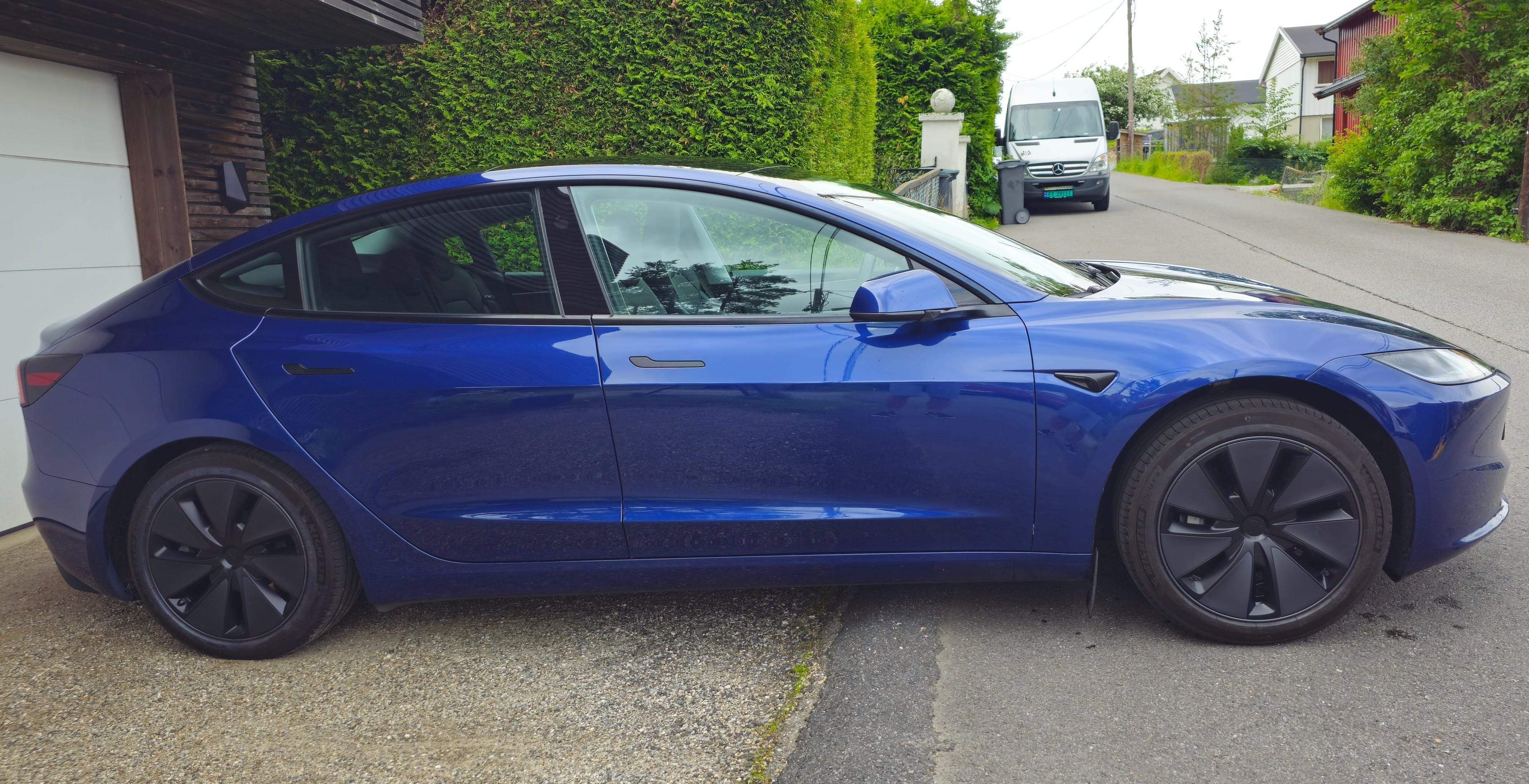 Tesla Model 3 med Aircondition