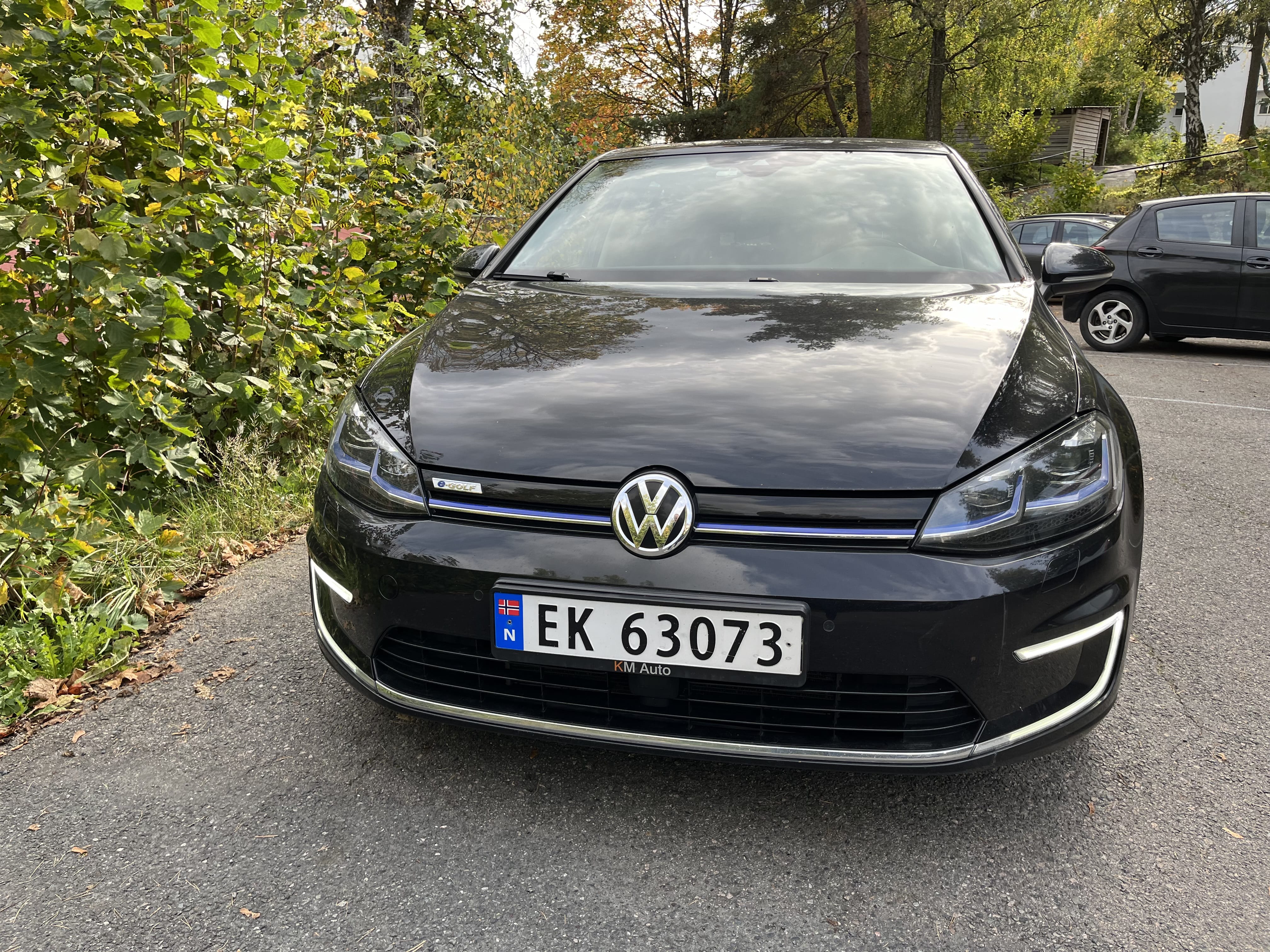 Volkswagen e-Golf med Apple CarPlay