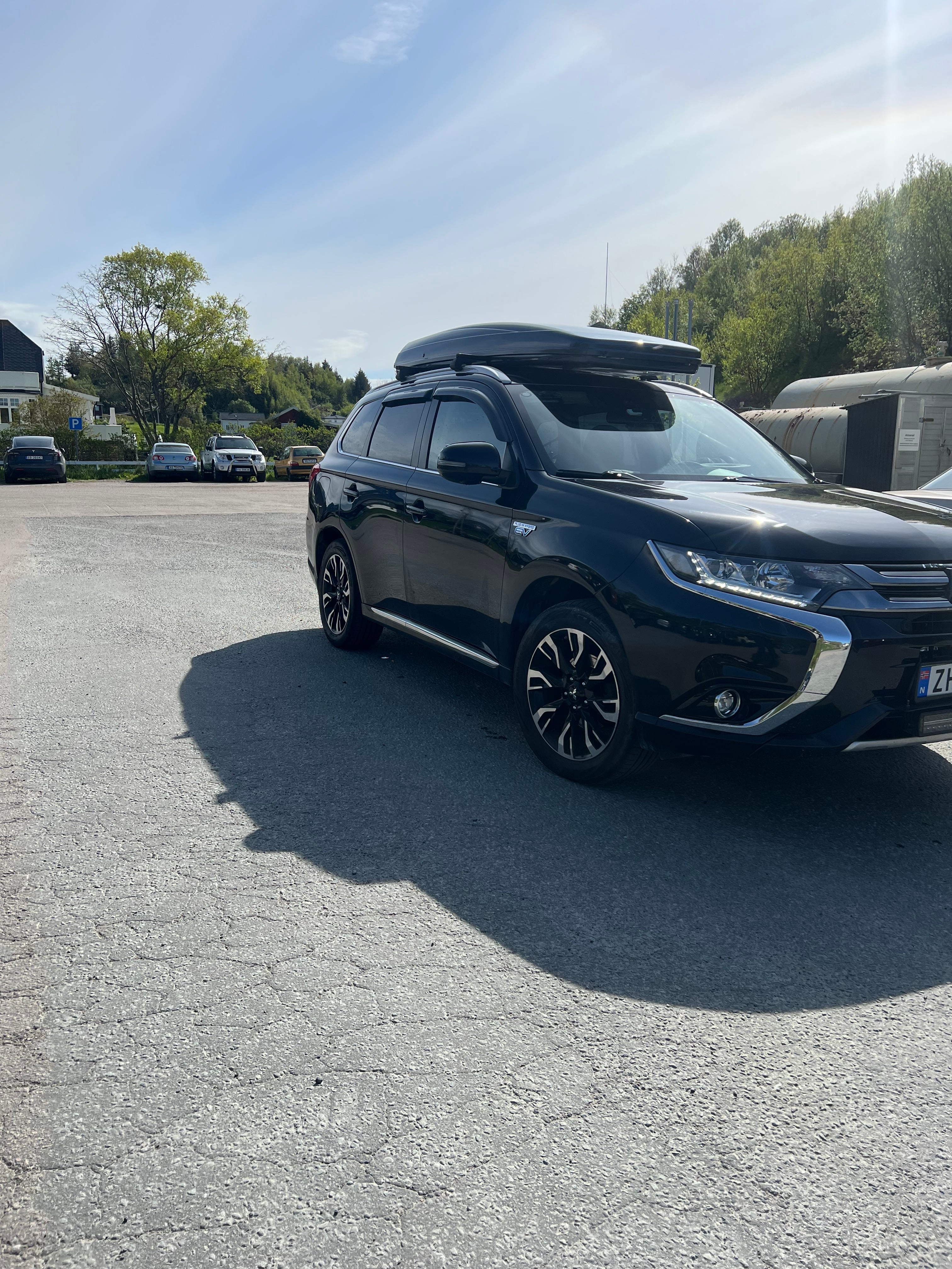 Mitsubishi Outlander Hybrid med Aircondition