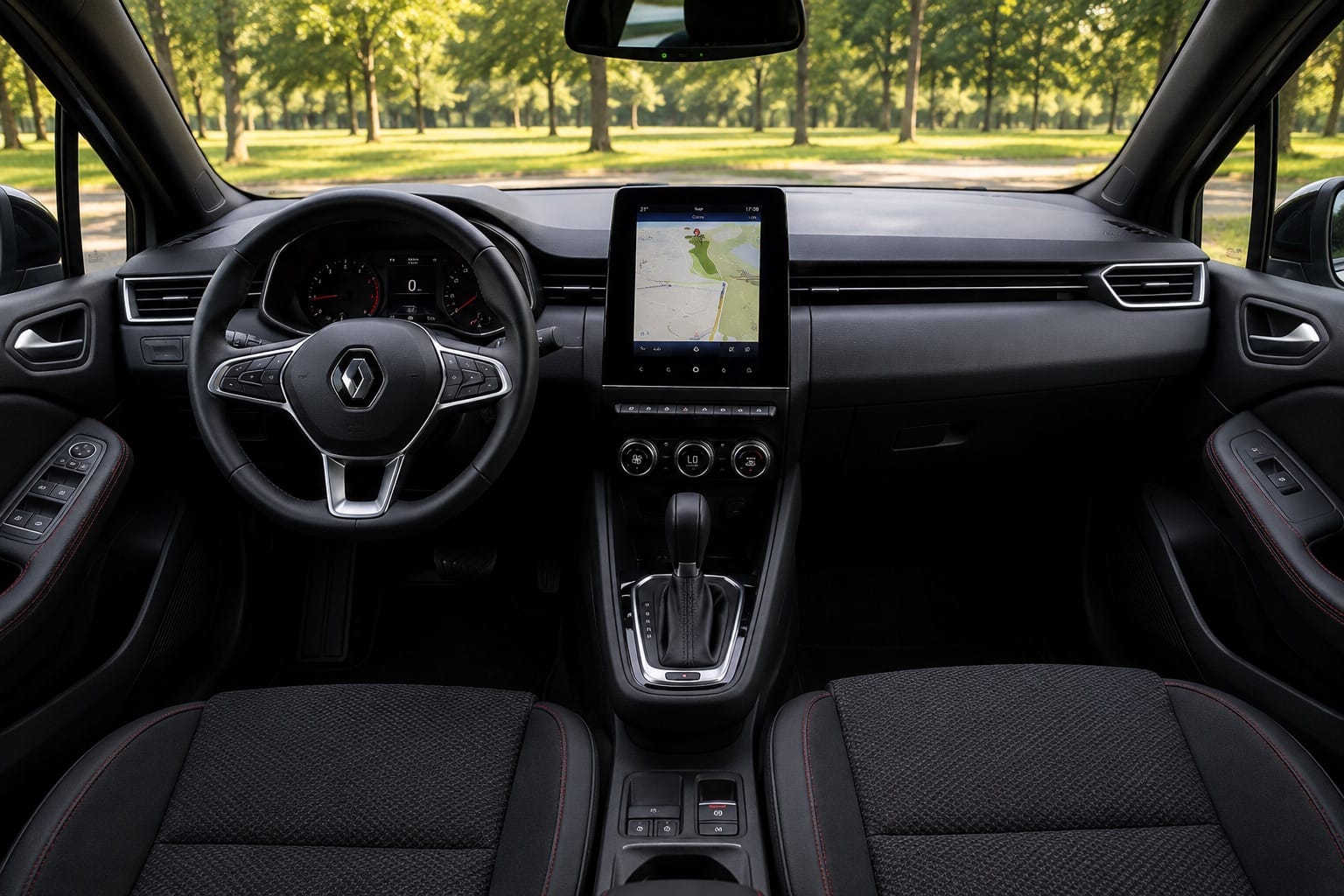 Renault Clio E-tech avec GPS