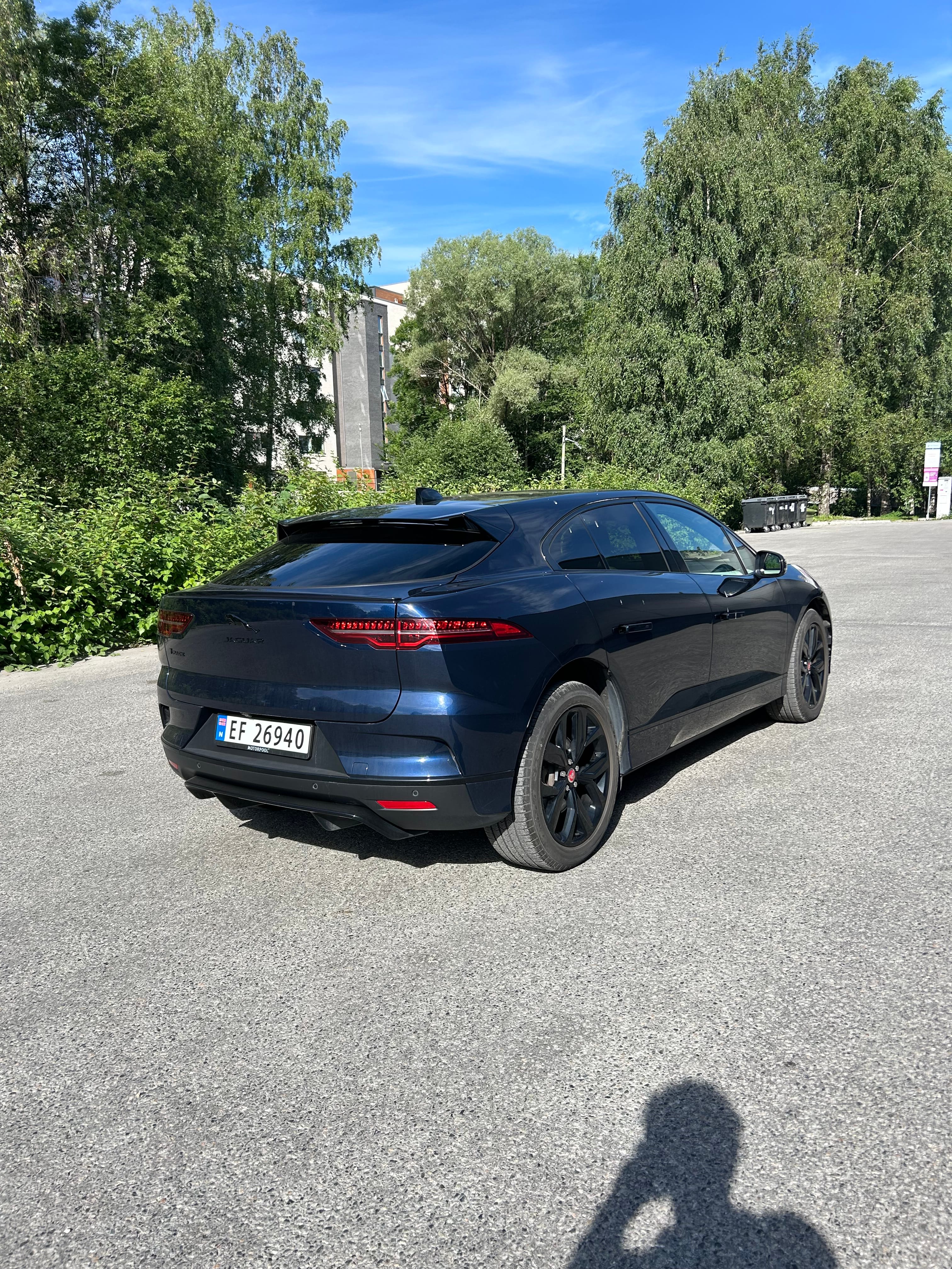 Jaguar I-pace med Ryggekamera