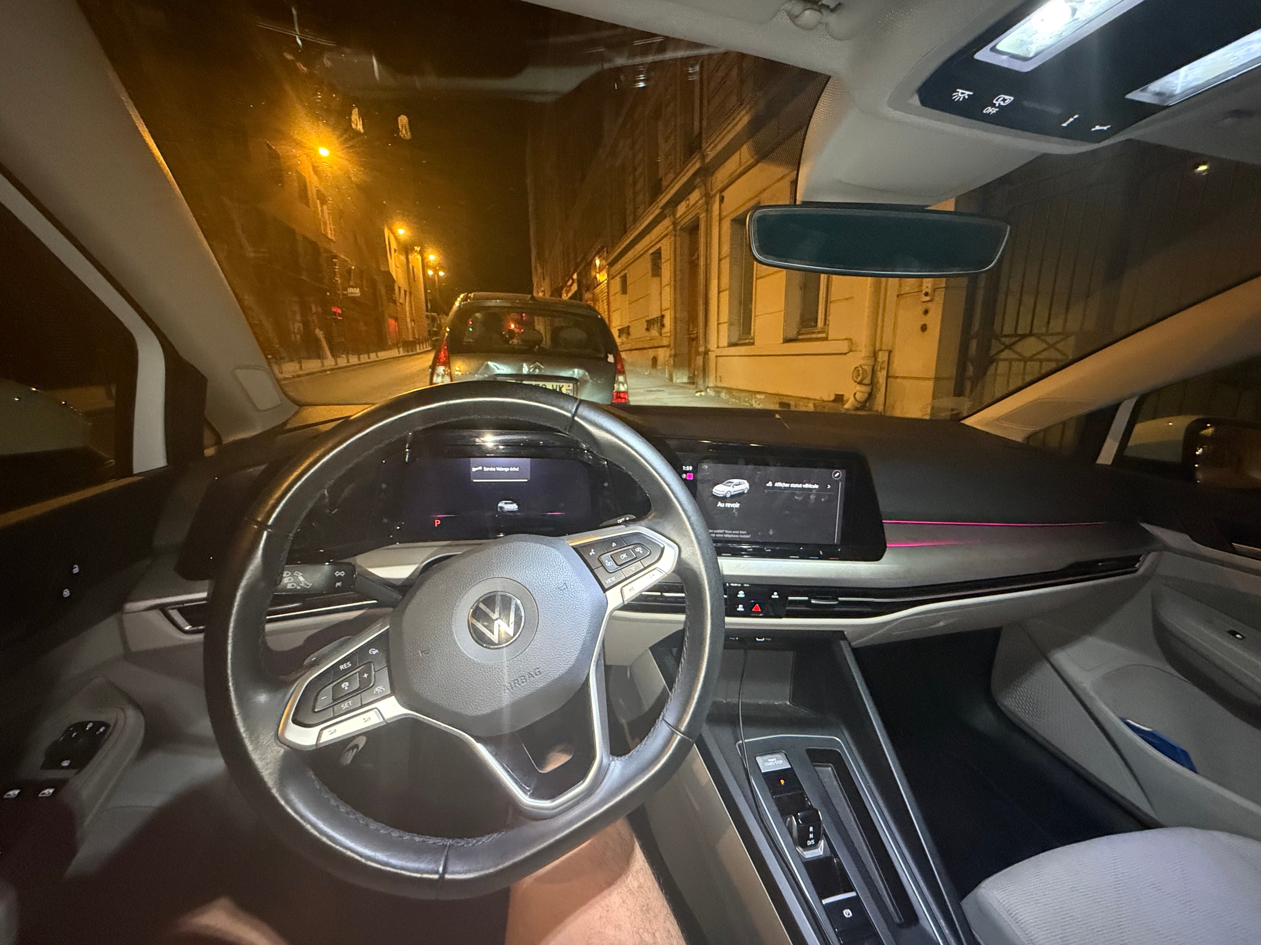 Volkswagen Golf with GPS