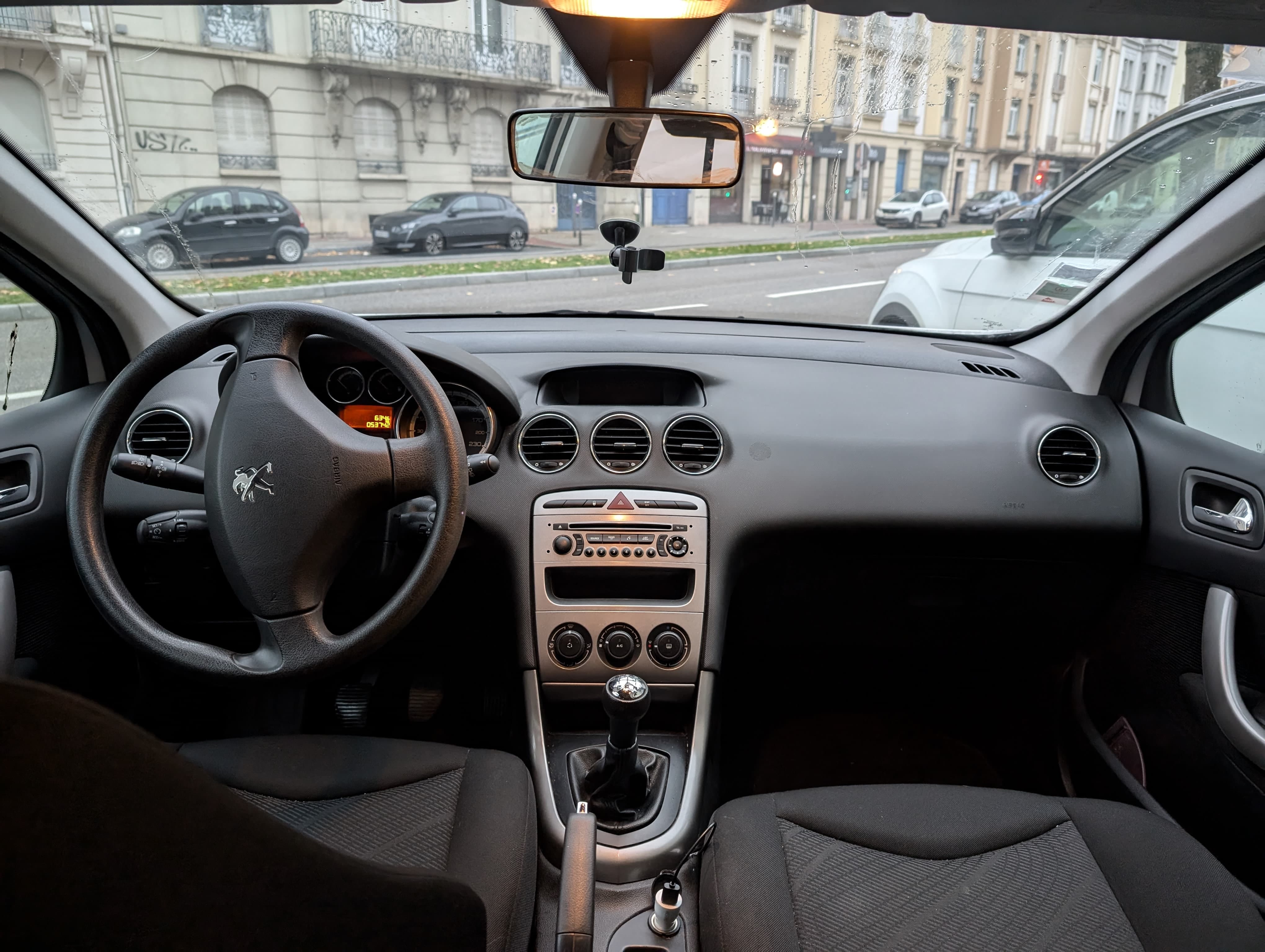 Peugeot 308 avec Régulateur de vitesse