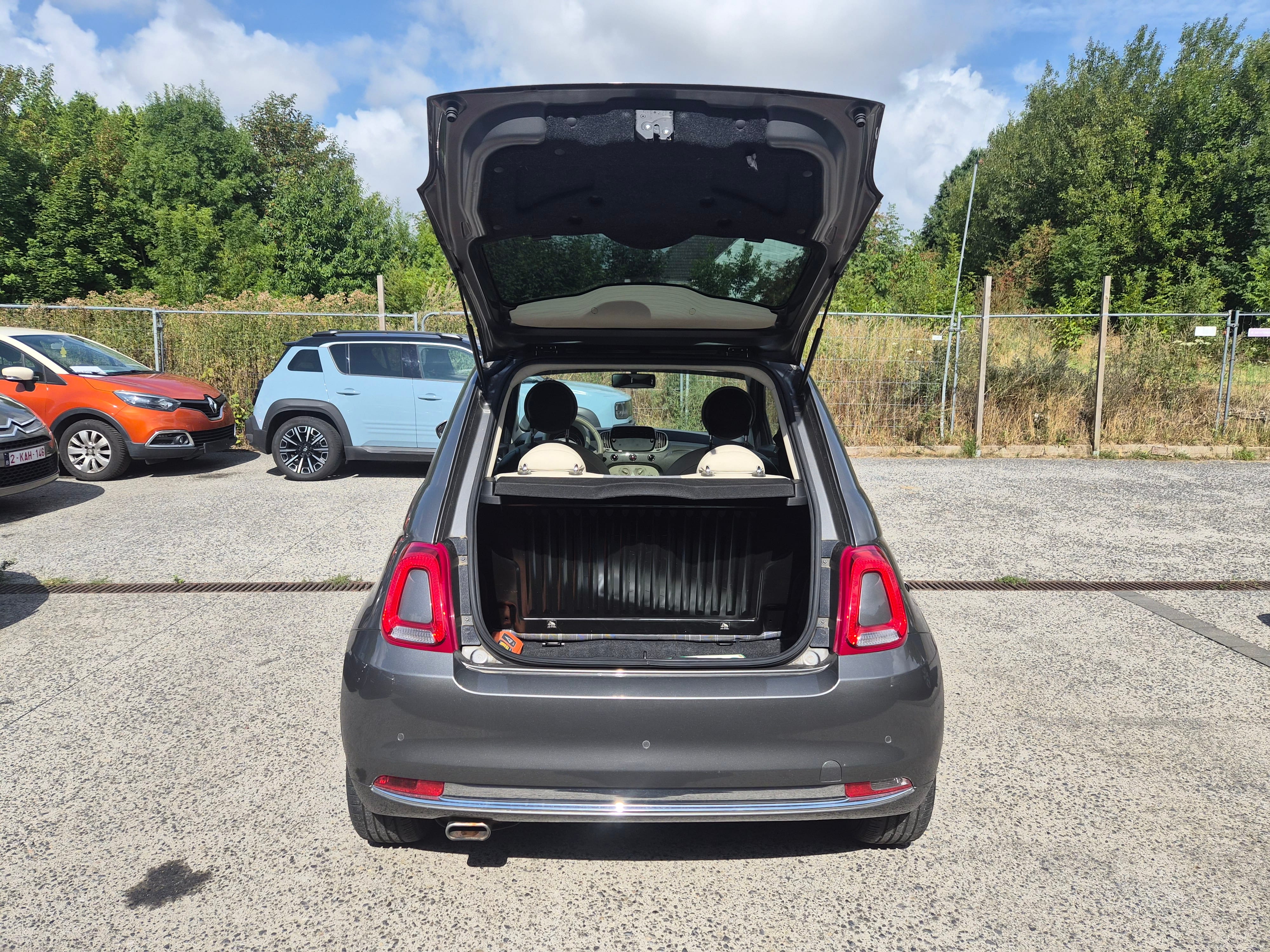 Fiat 500 met USB-oplaadpoorten
