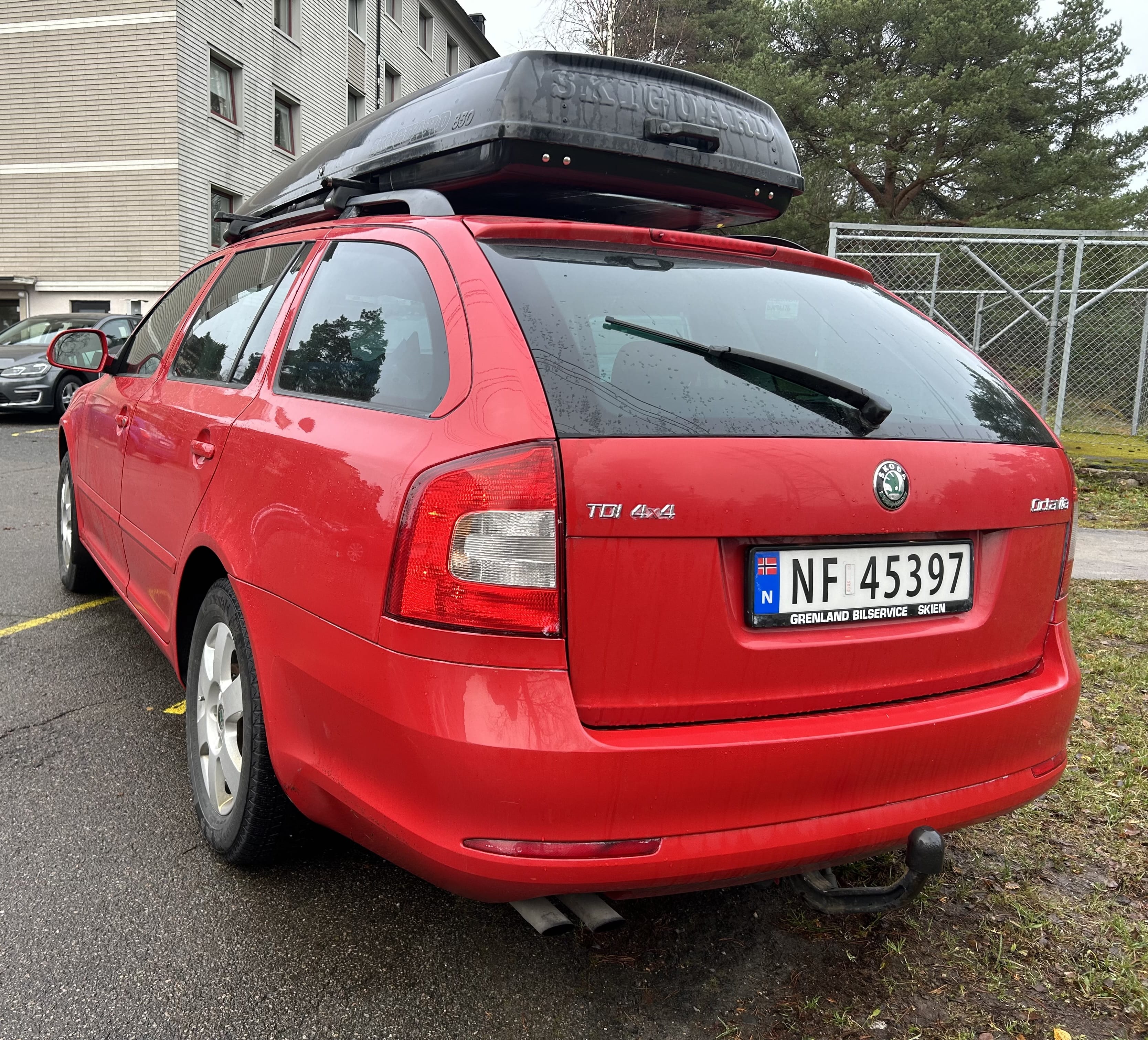 Skoda Octavia 4x4 med Cruisekontroll
