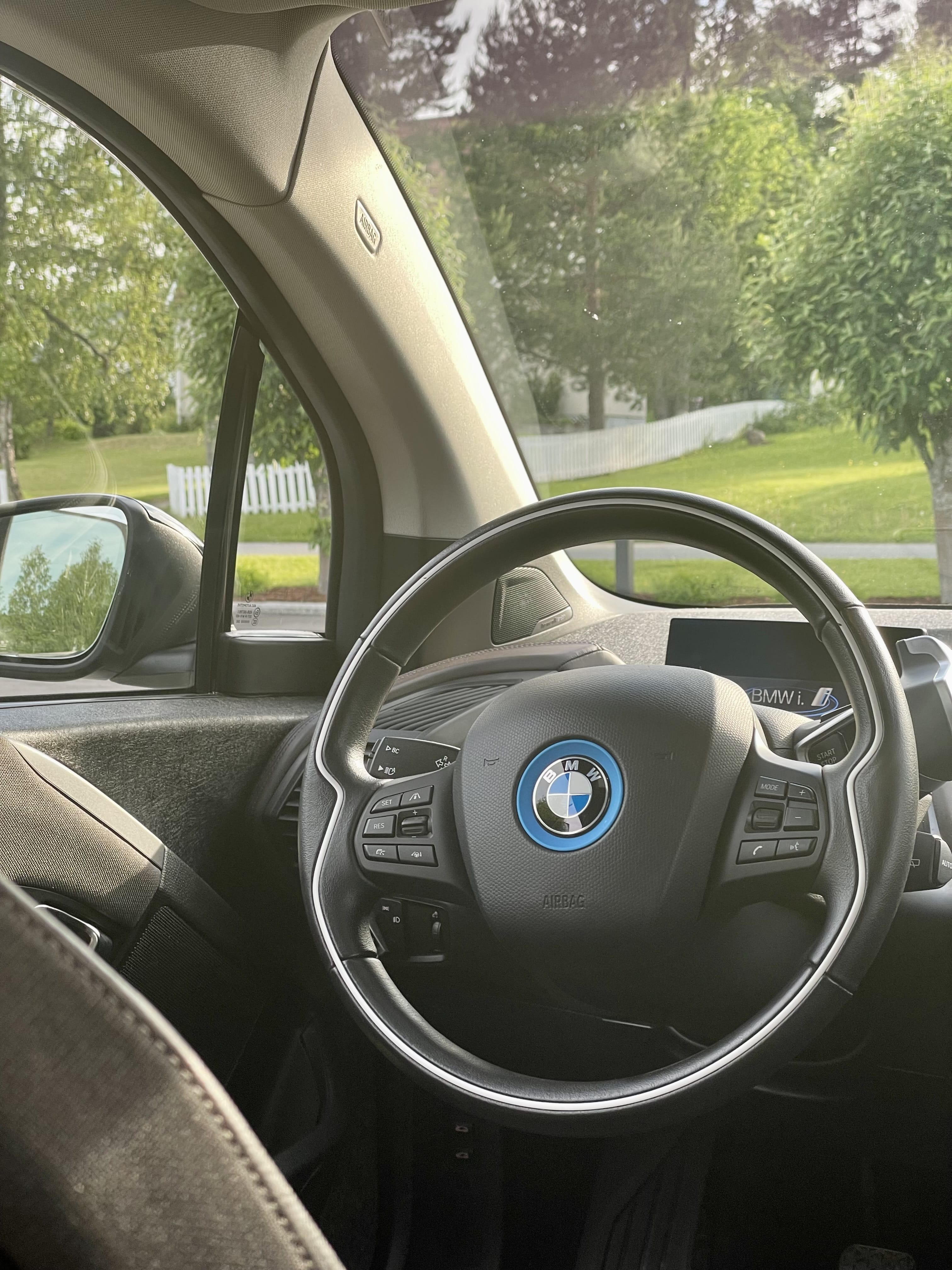 BMW i3 med Cruisekontroll