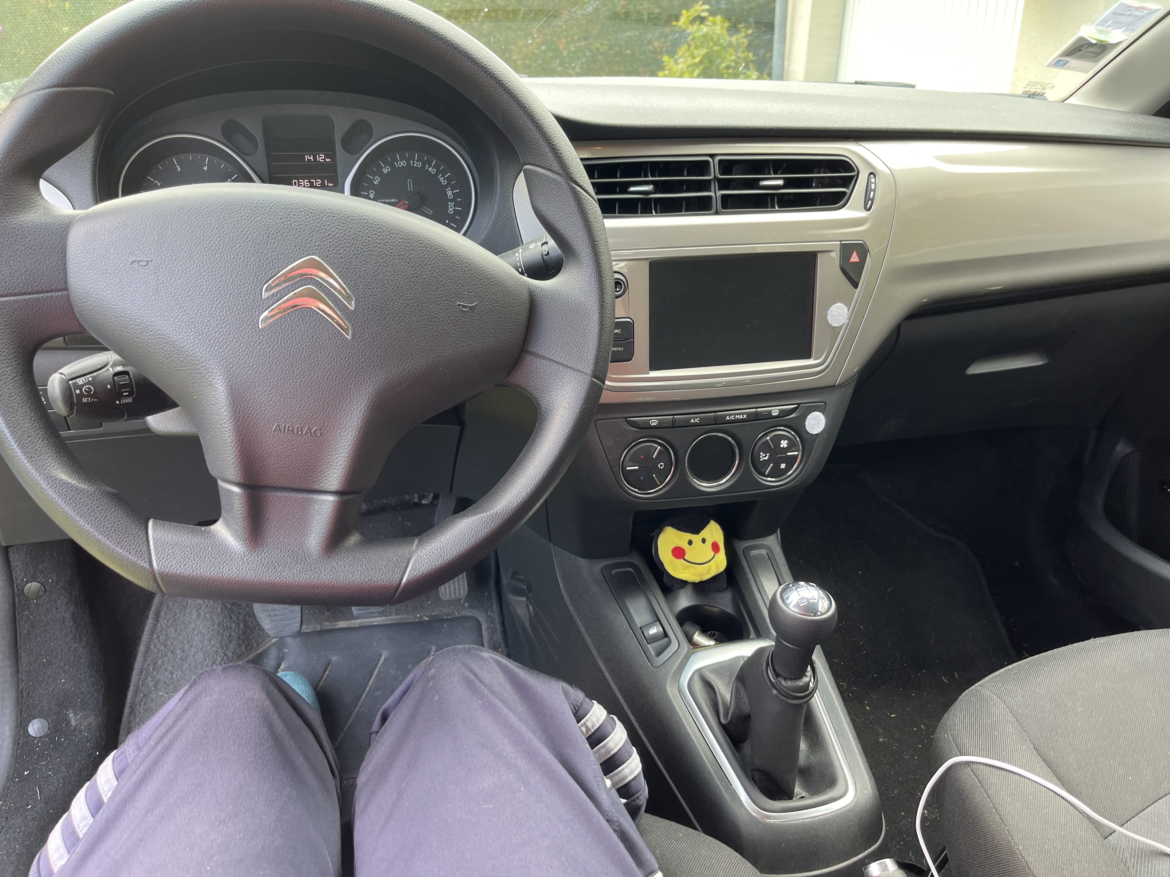 Citroen C-Elysée avec GPS