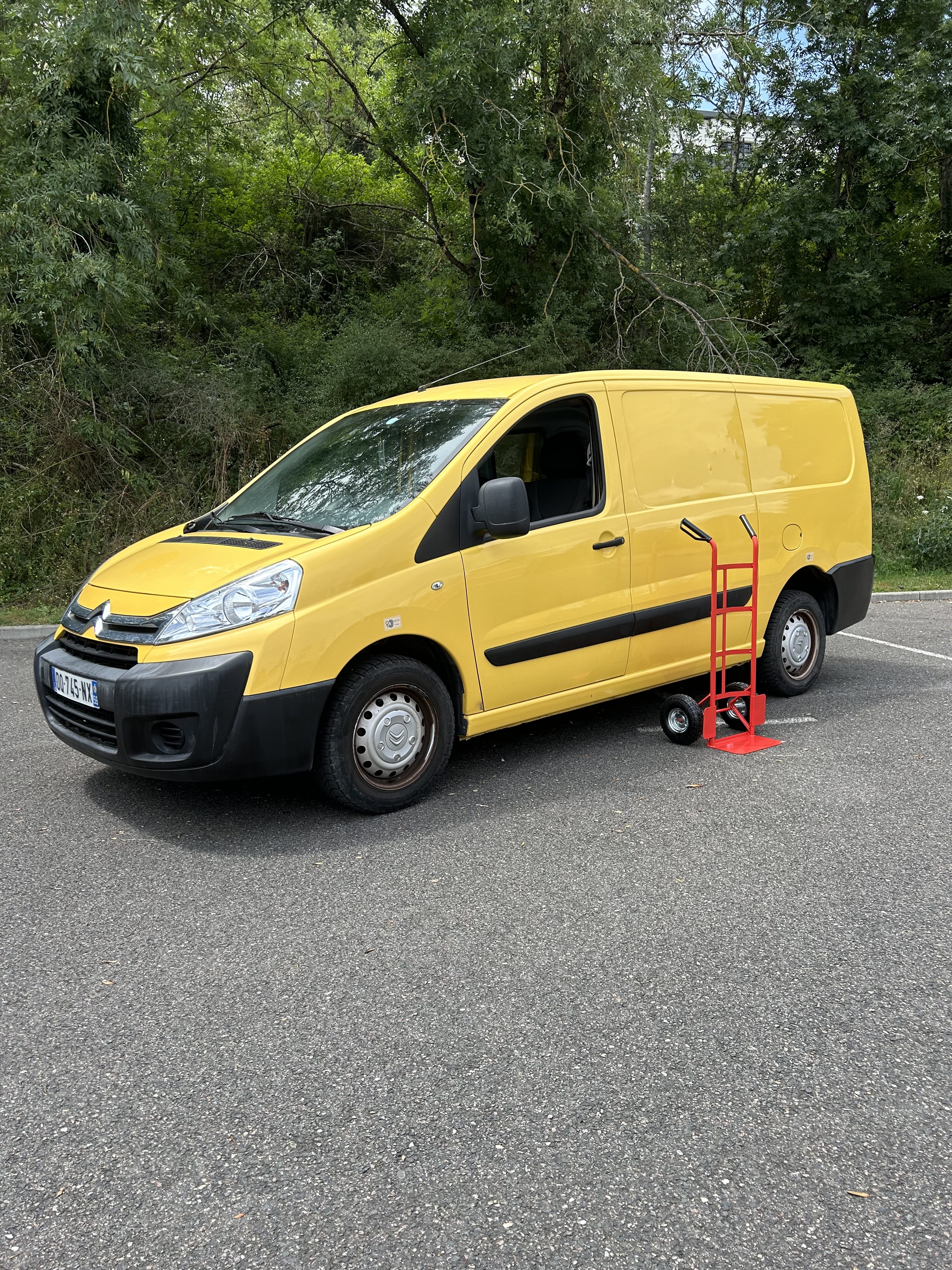 Citroen Jumpy Long 6M3 + Diable, 2015, Diesel