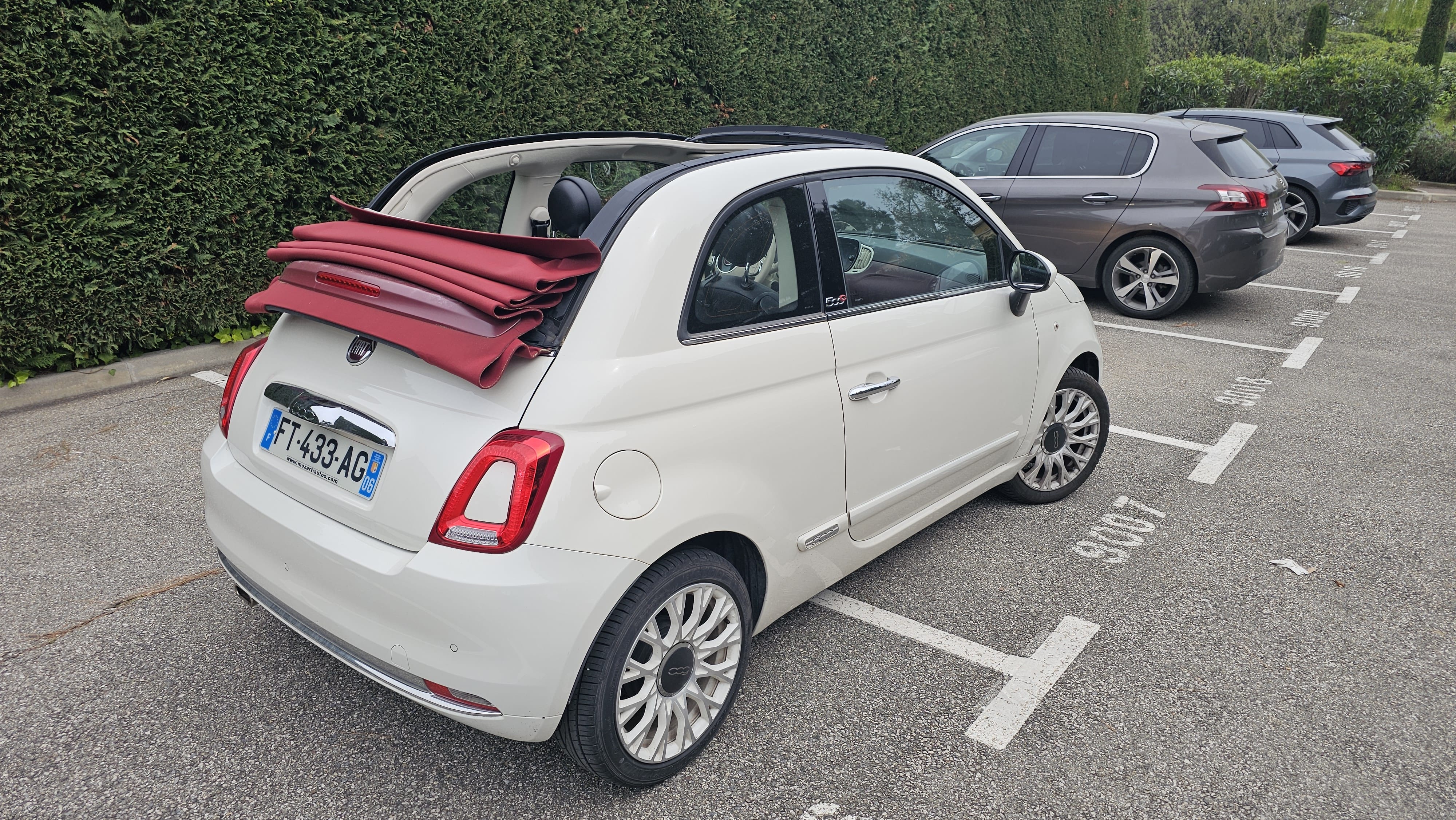 Fiat 500 avec Régulateur de vitesse