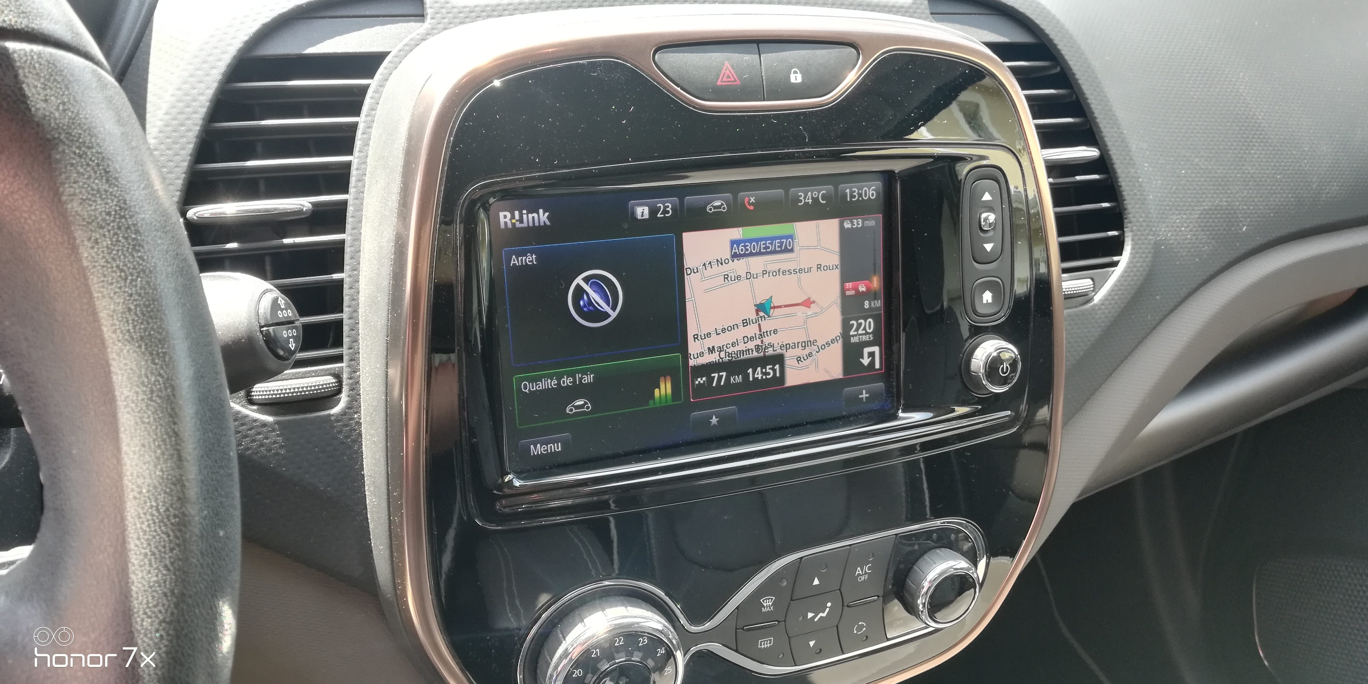Renault Captur avec Siège bébé