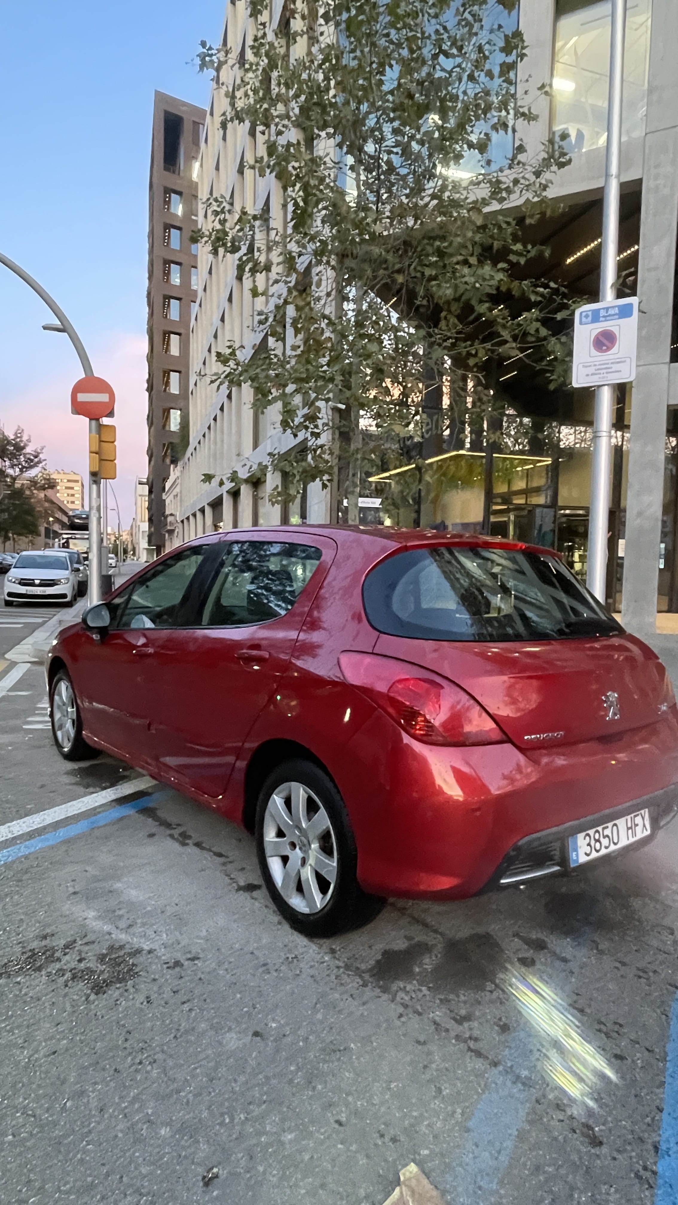 Peugeot 308 met GPS