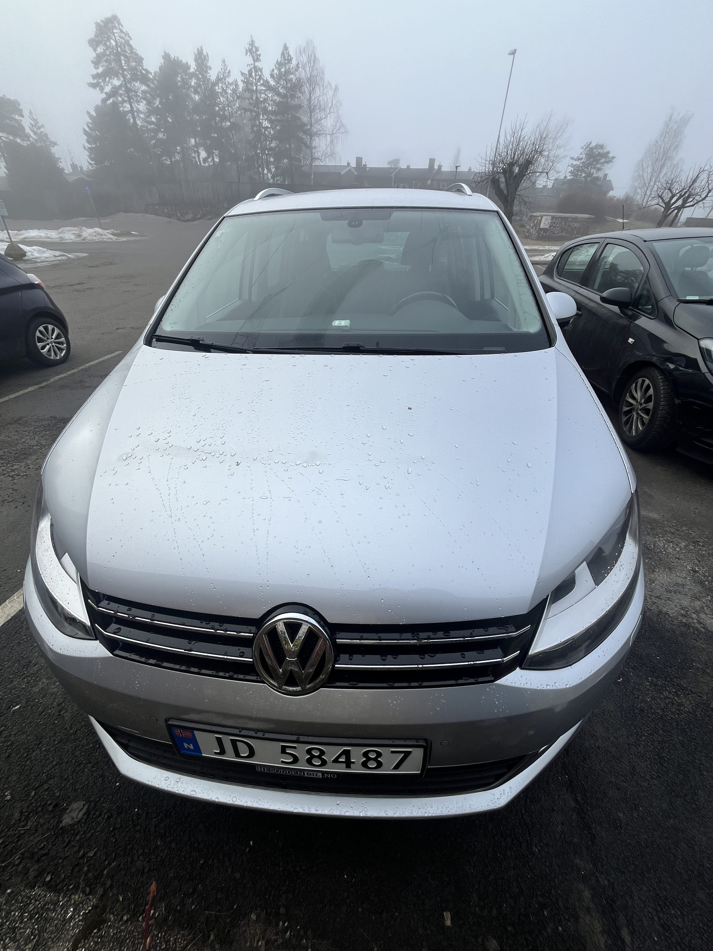 Volkswagen Sharan med Apple CarPlay