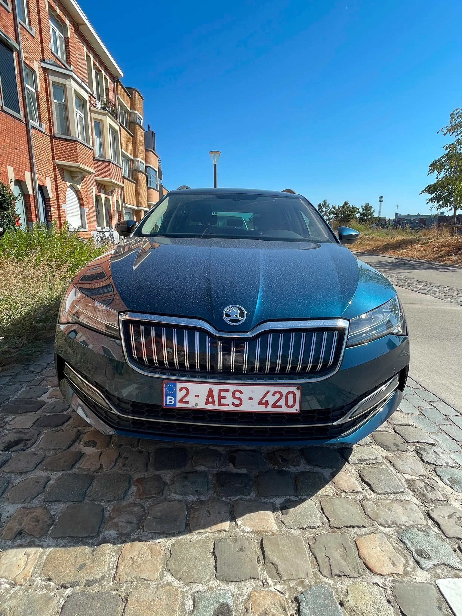 Skoda Superb Combi met USB-oplaadpoorten