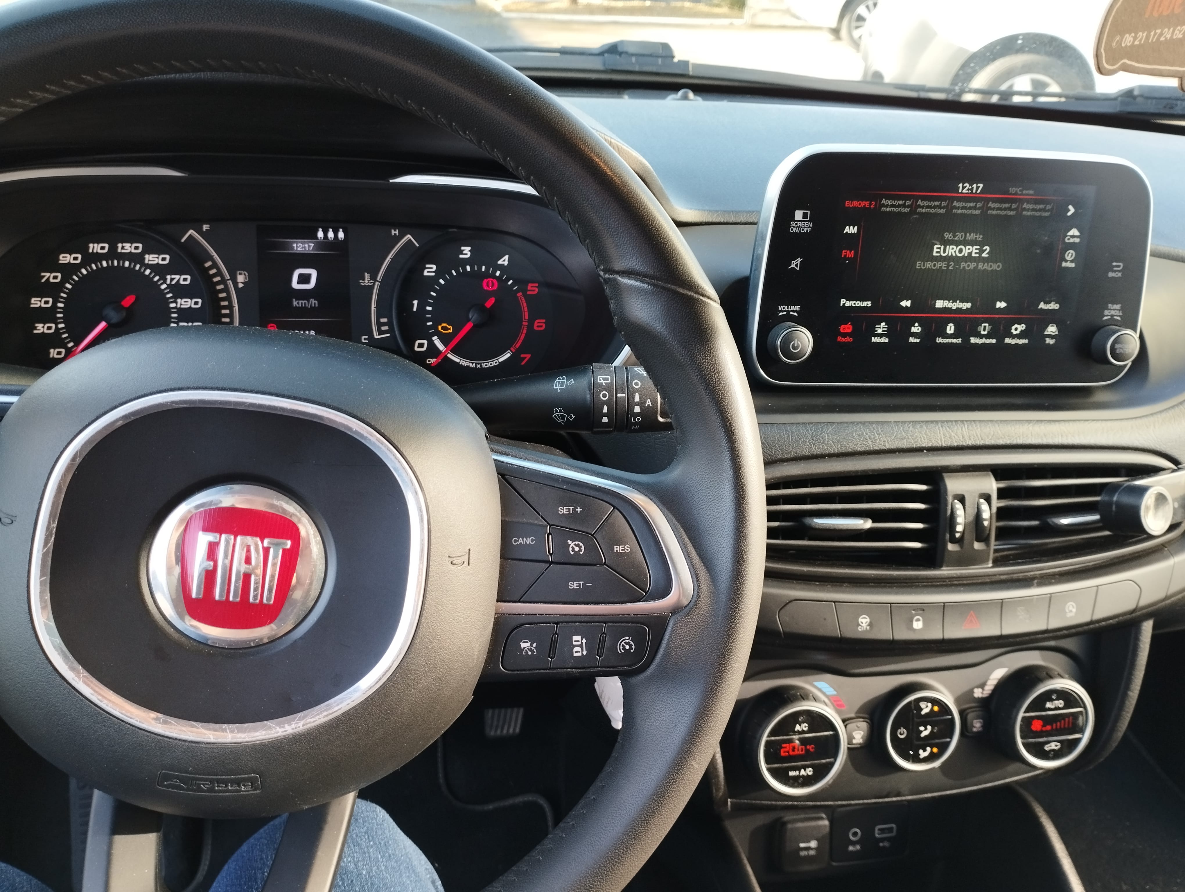 Fiat Tipo avec GPS
