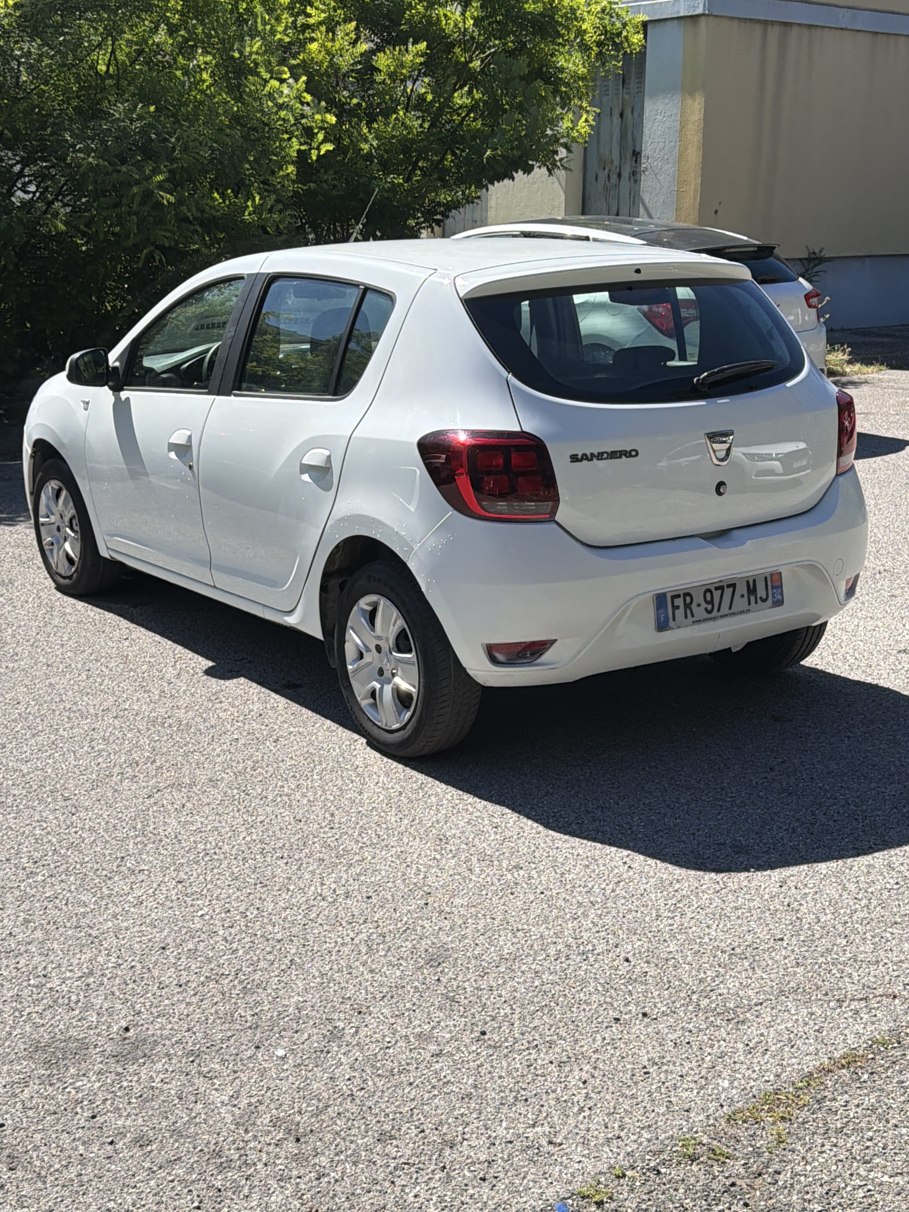 Dacia Sandero met USB-oplaadpoorten