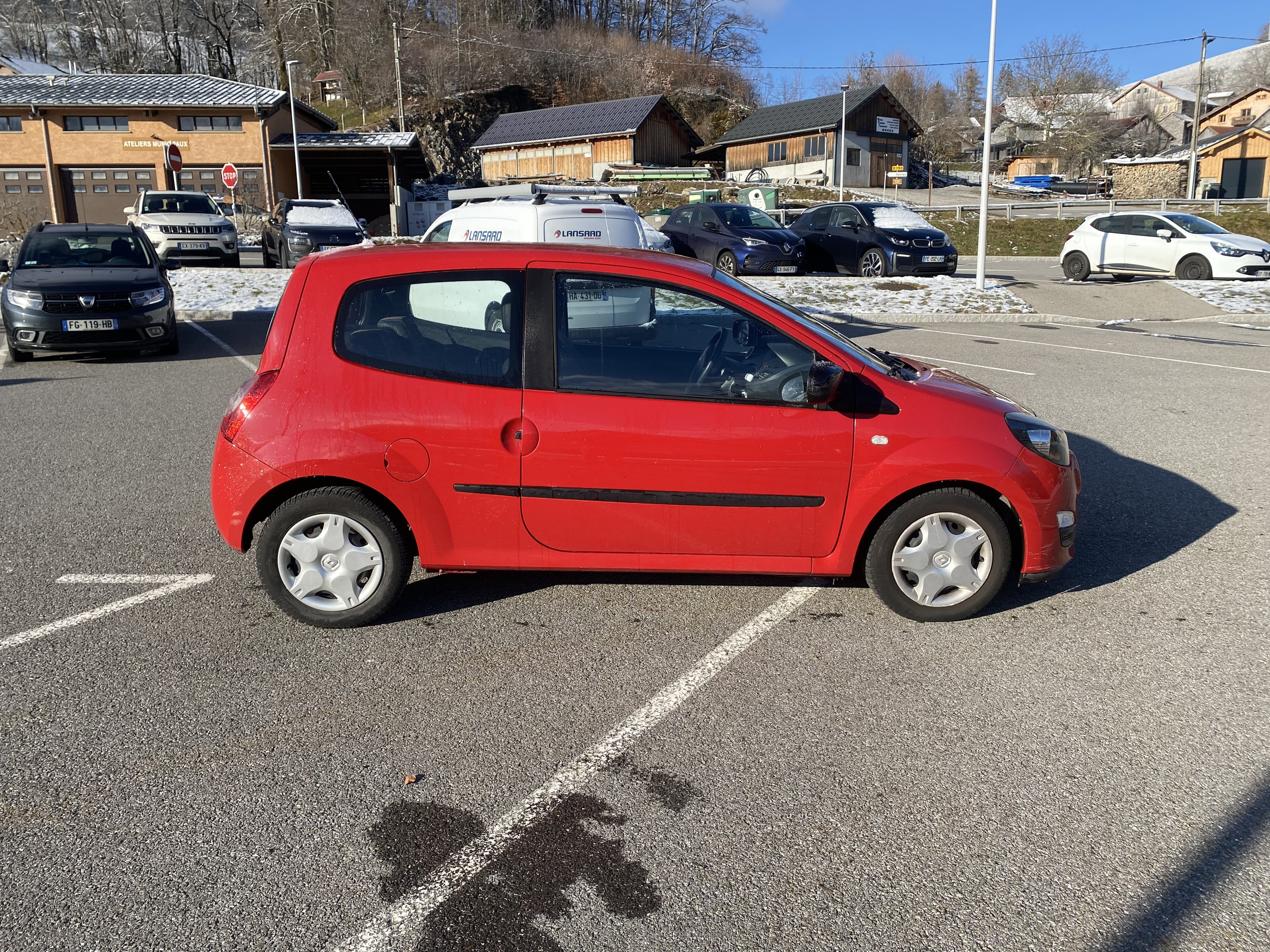 Renault Twingo avec Pneus neige