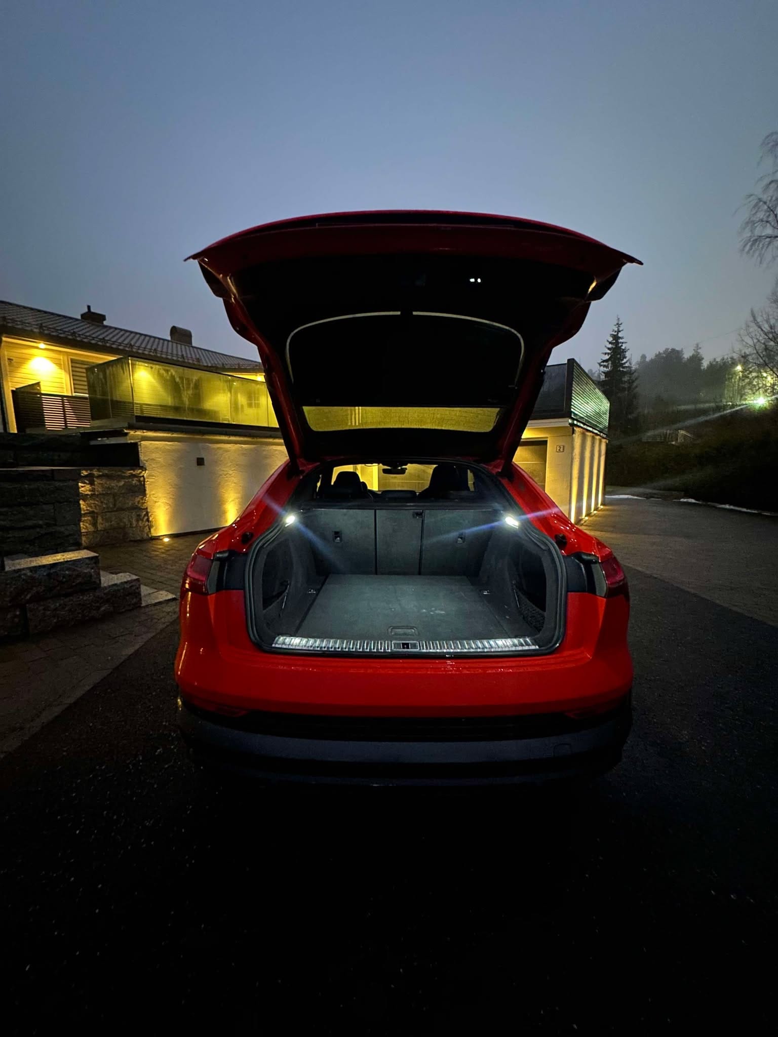 Audi e-tron Sportback mit 4-Rad-Antrieb