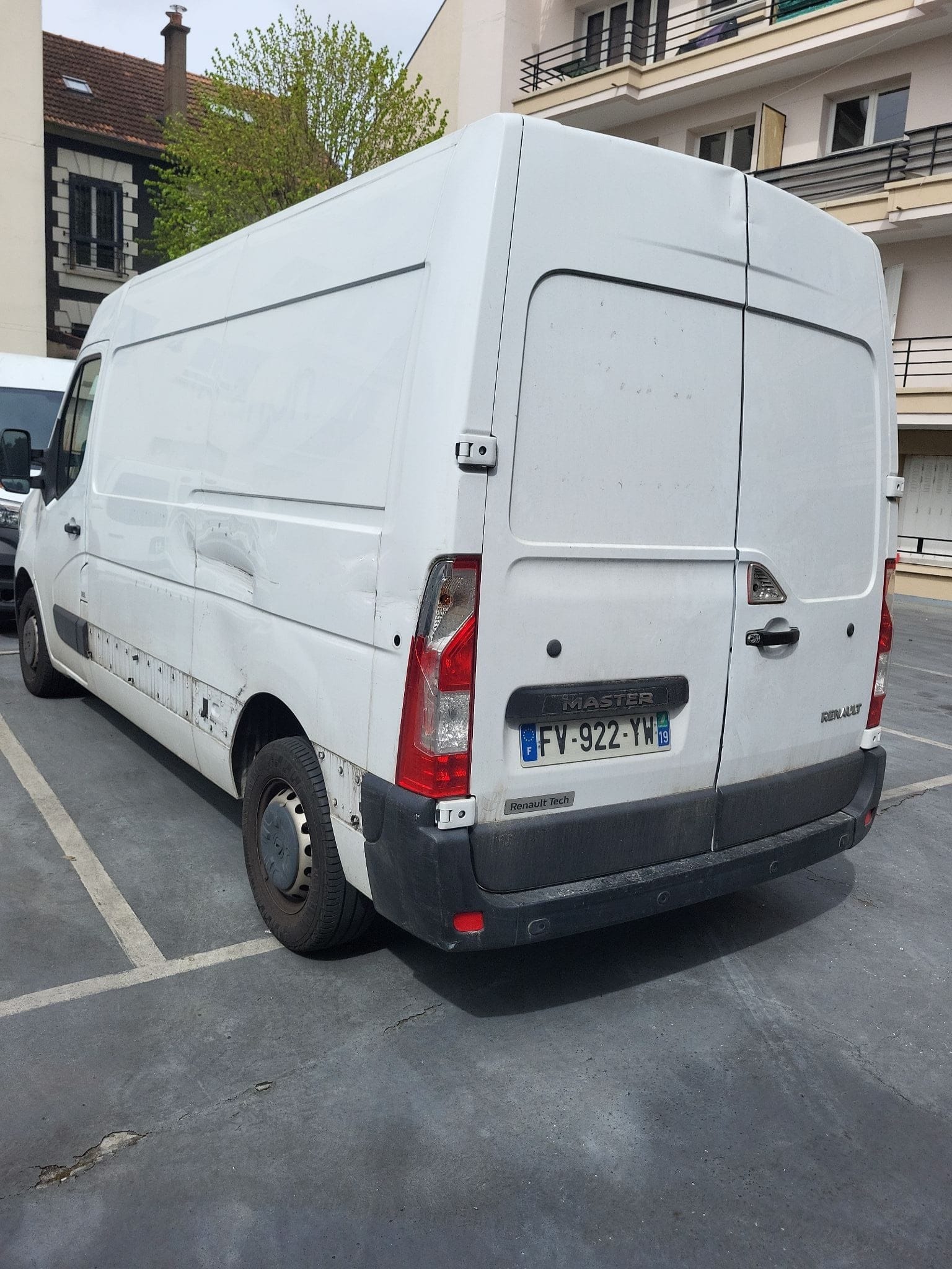 Renault Master avec GPS