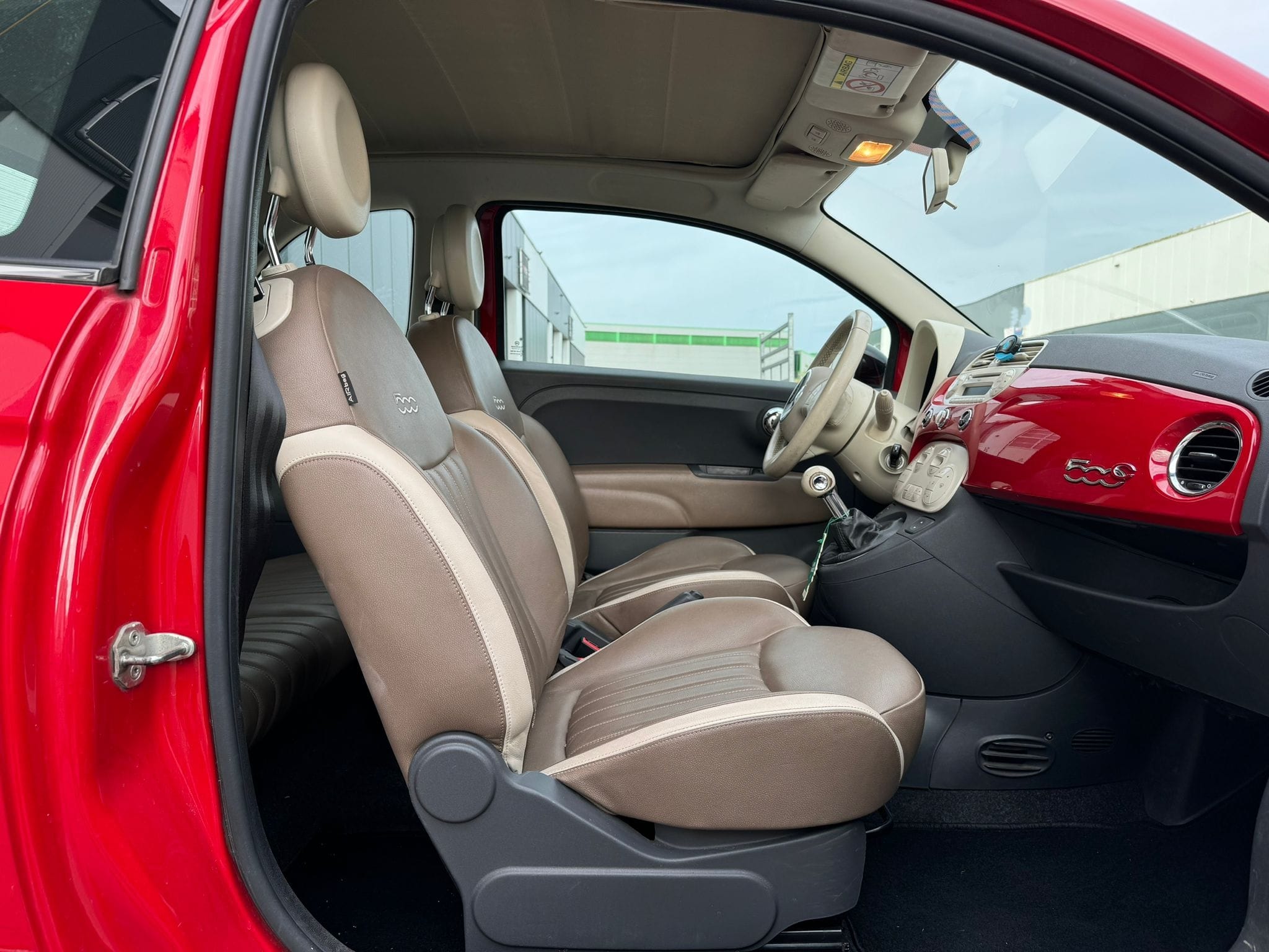 Fiat 500 con Apple CarPlay