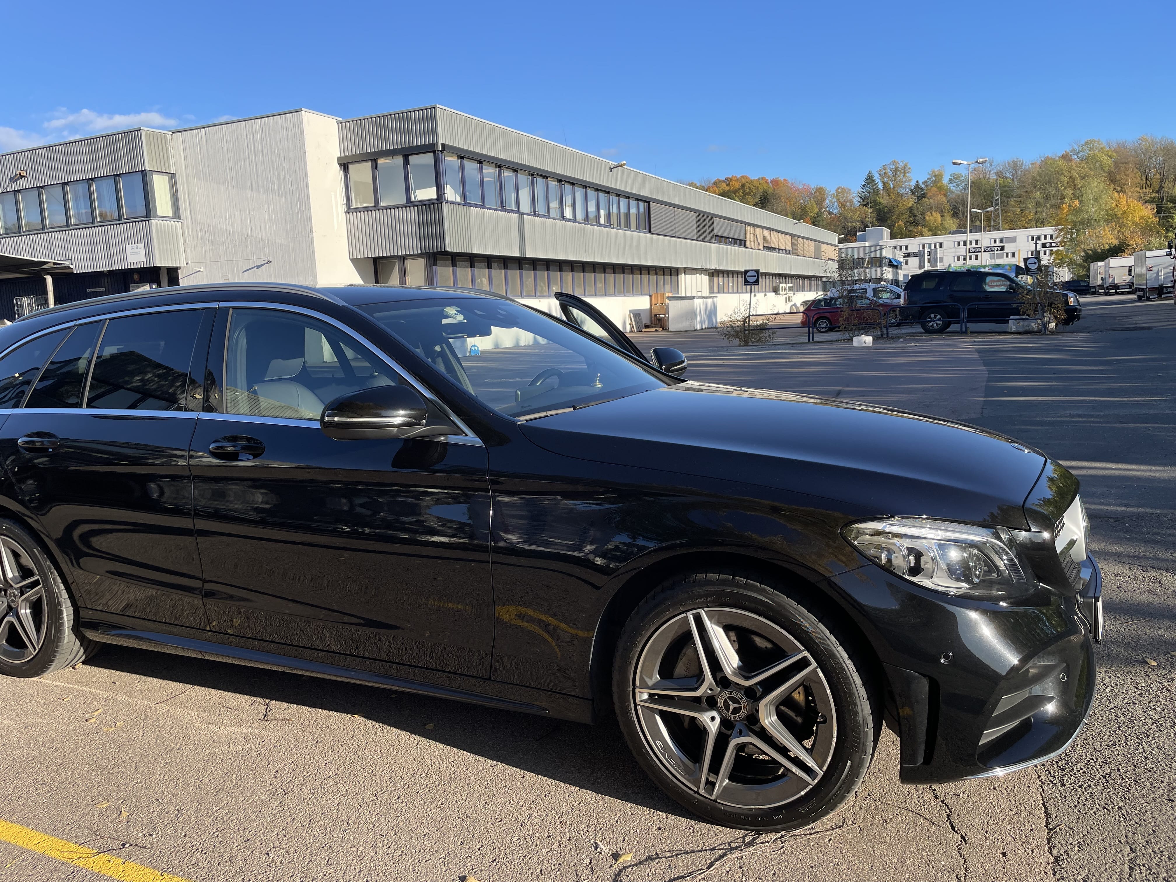 Mercedes-Benz C-Klasse 1.5 Hybrid  Stationwagan 4*4 (2019 model) med Cruisekontroll