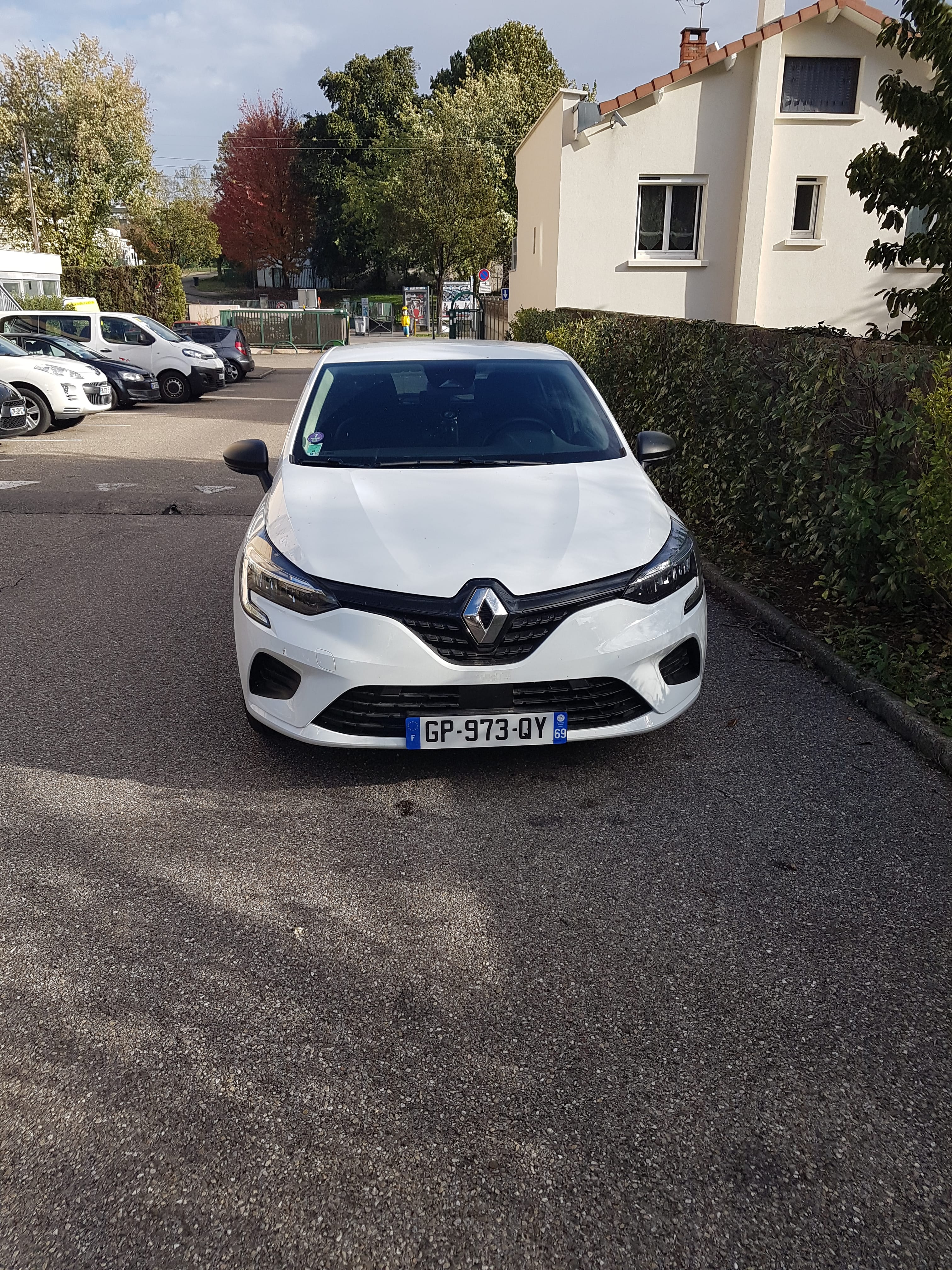 Renault Clio avec Porte-vélos