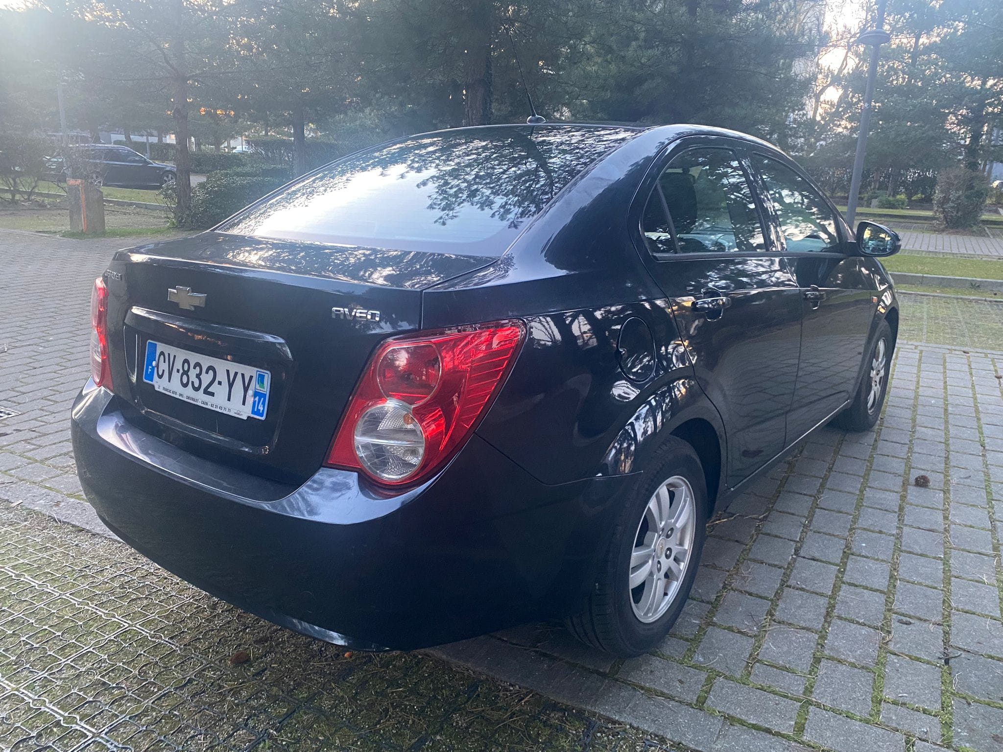 Chevrolet Aveo avec GPS
