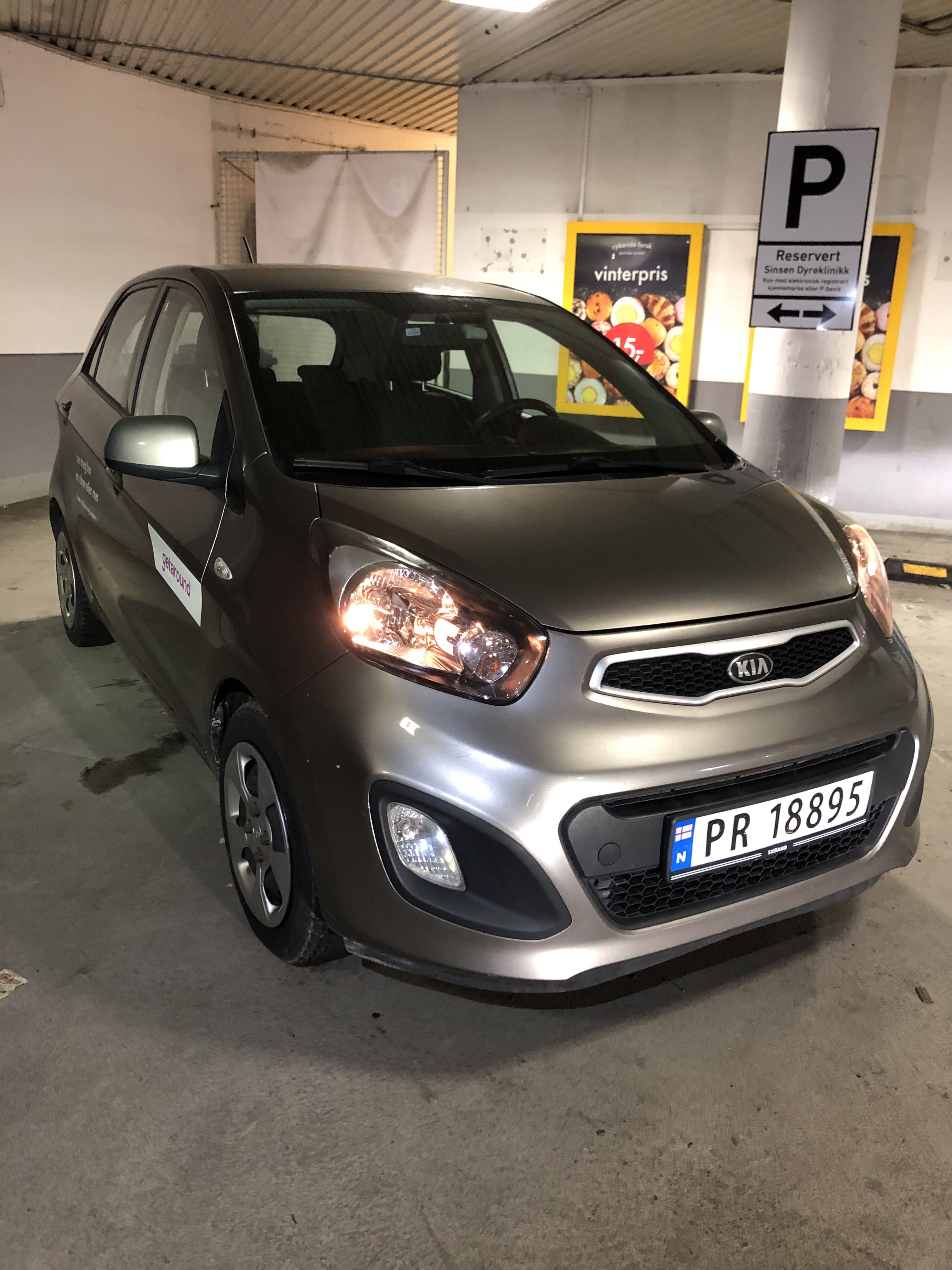 Kia Picanto, 2013, Blyfri 95