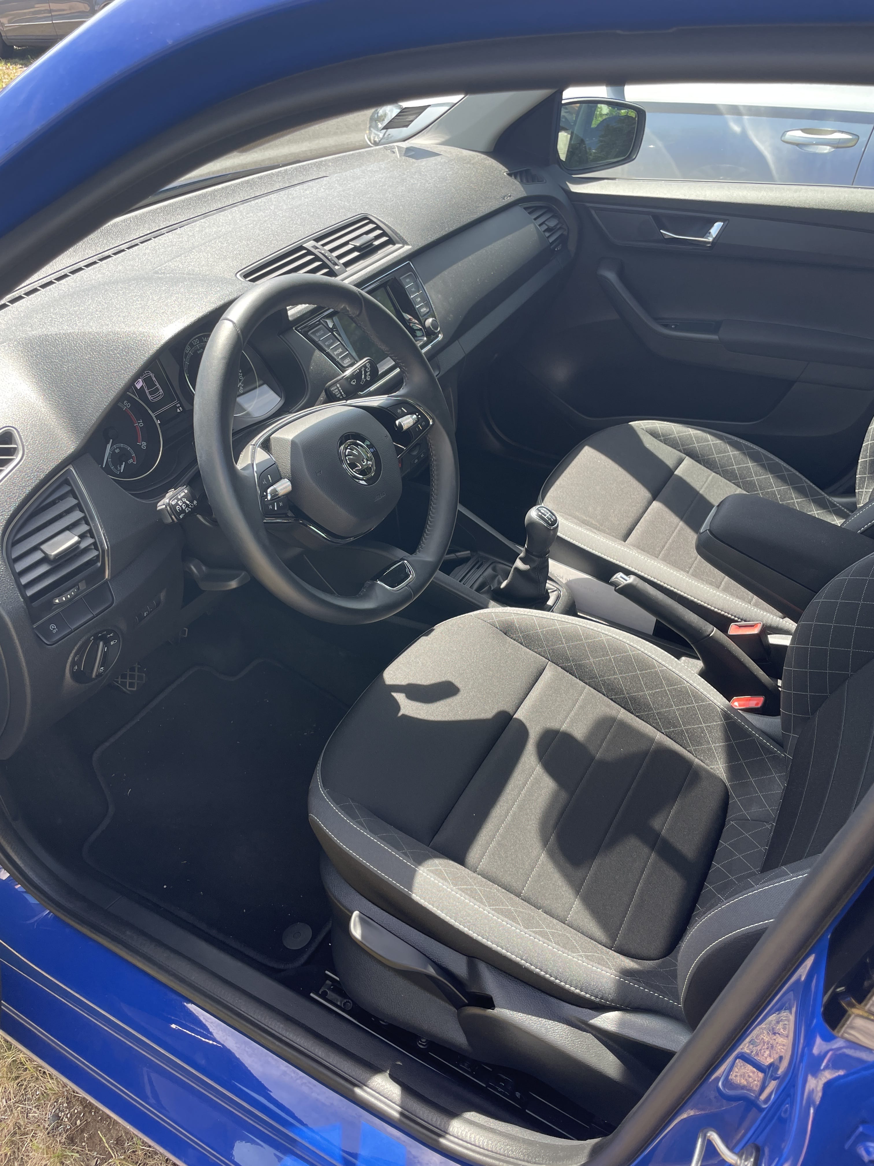 Skoda Fabia avec GPS