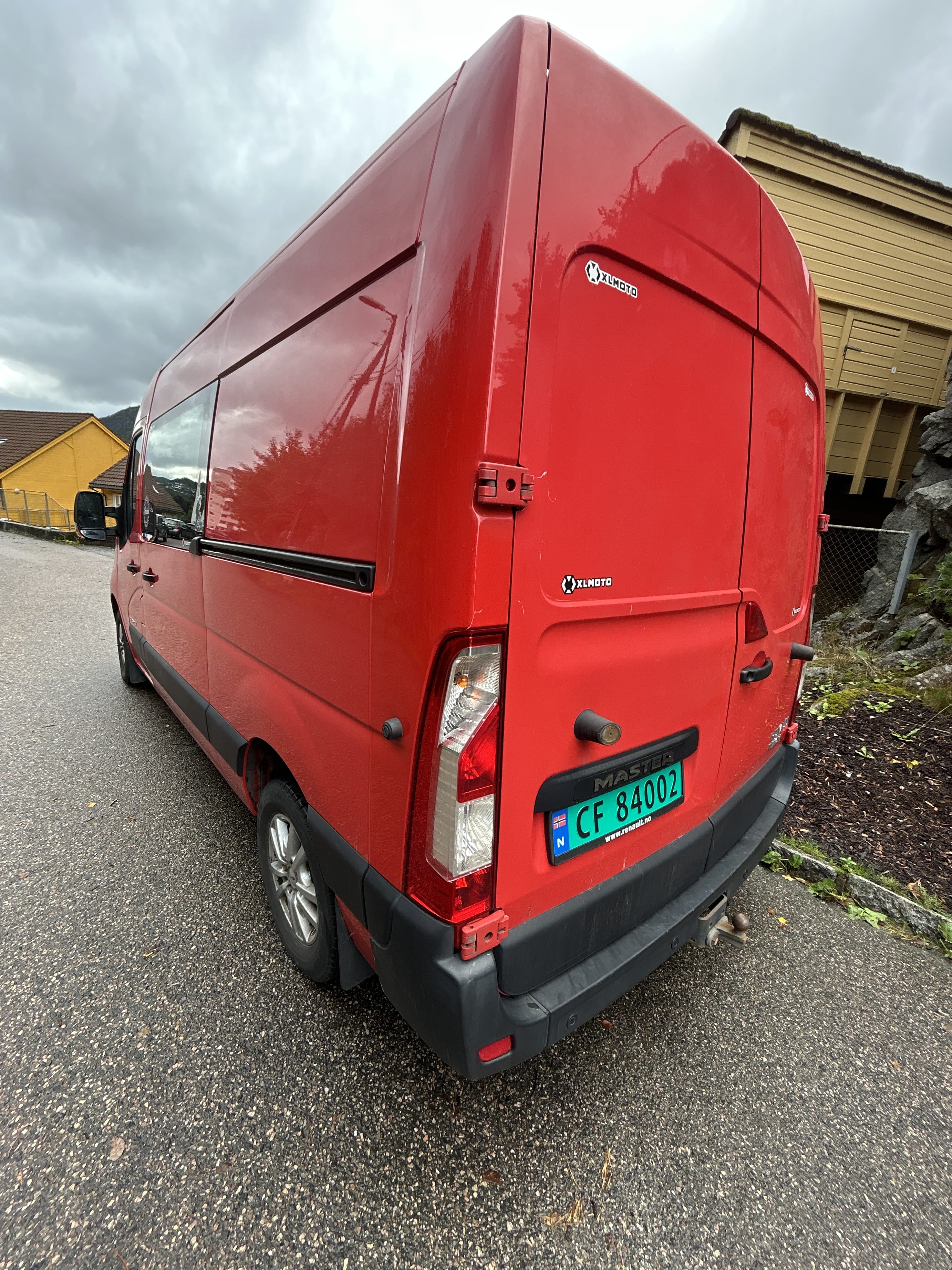 Renault Master med Ryggekamera
