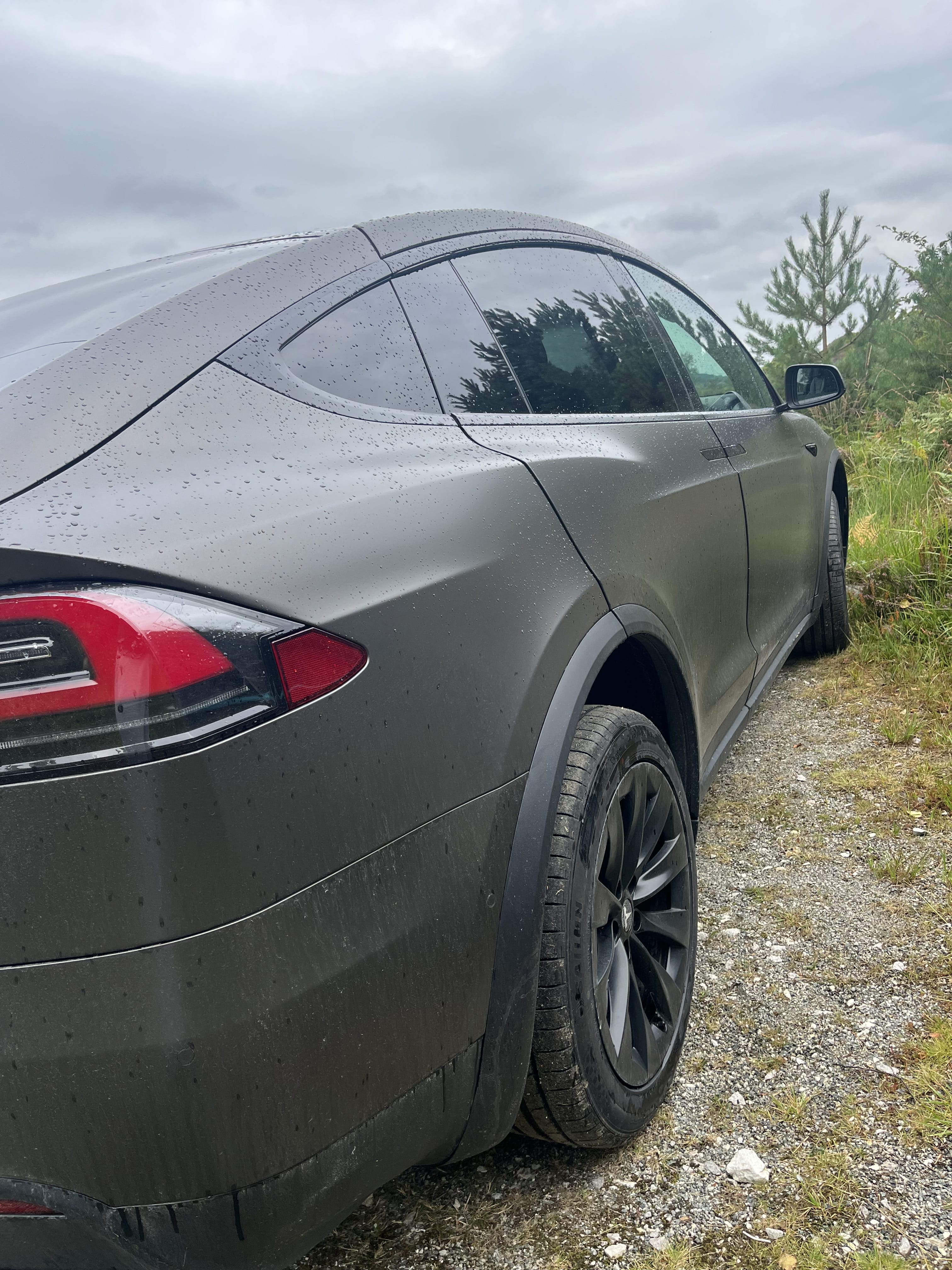 Tesla Model X with GPS