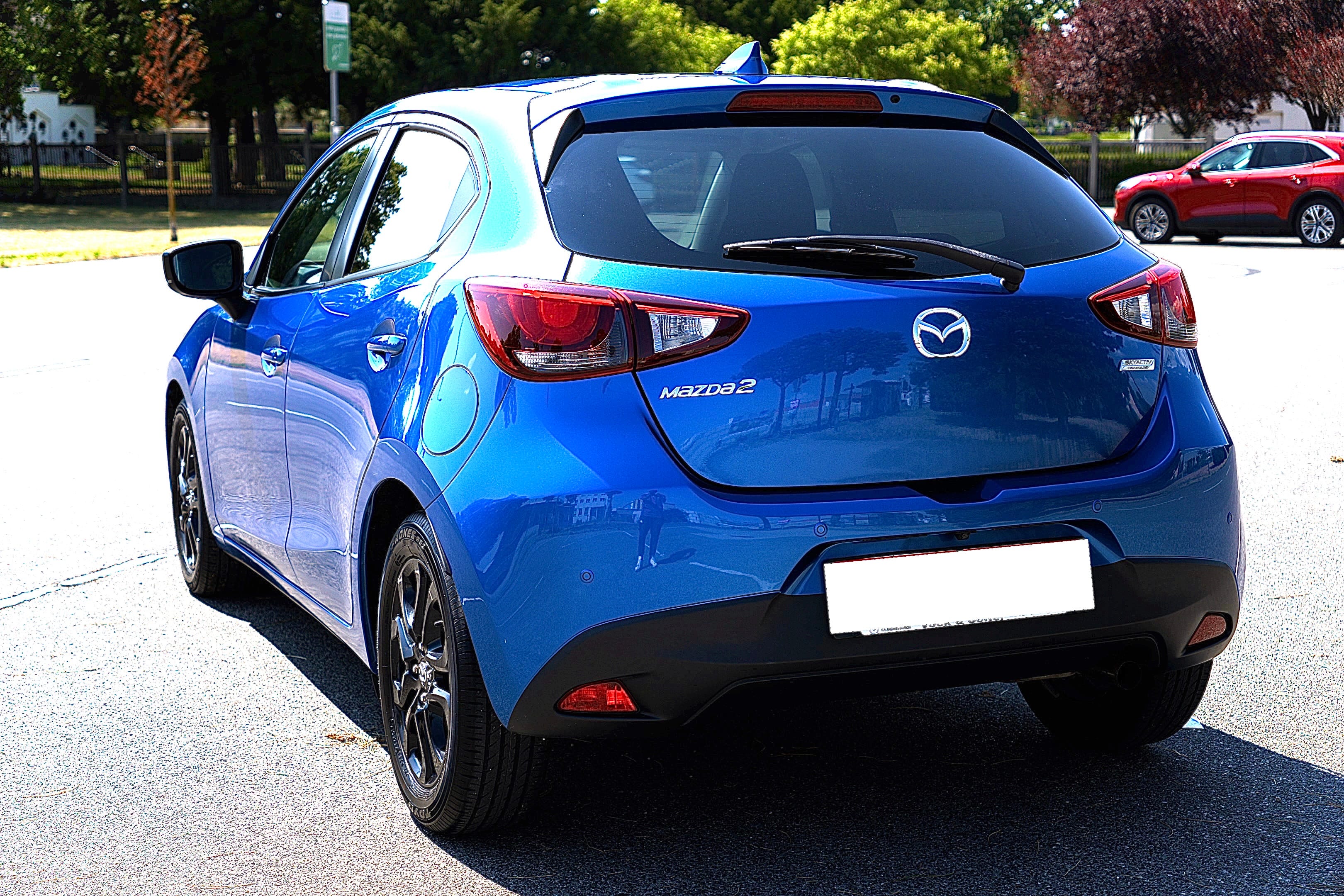 Mazda 2 mit Rückfahrkamera