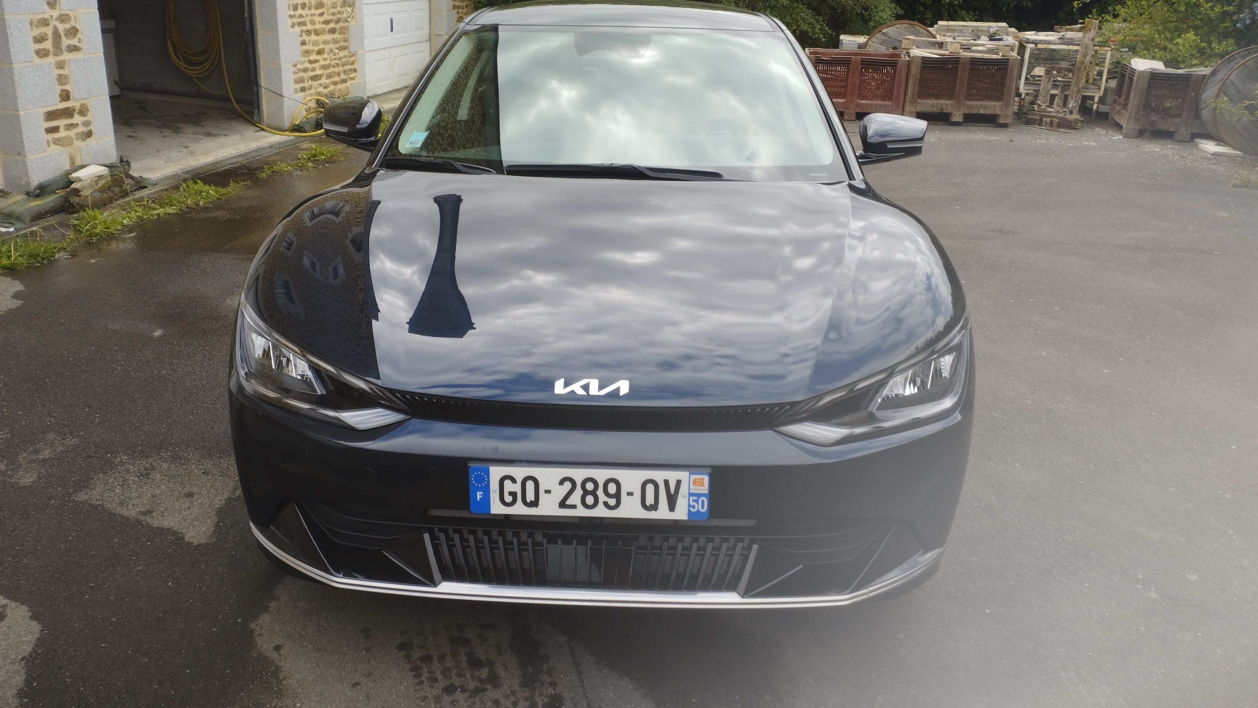 Kia EV6 avec GPS