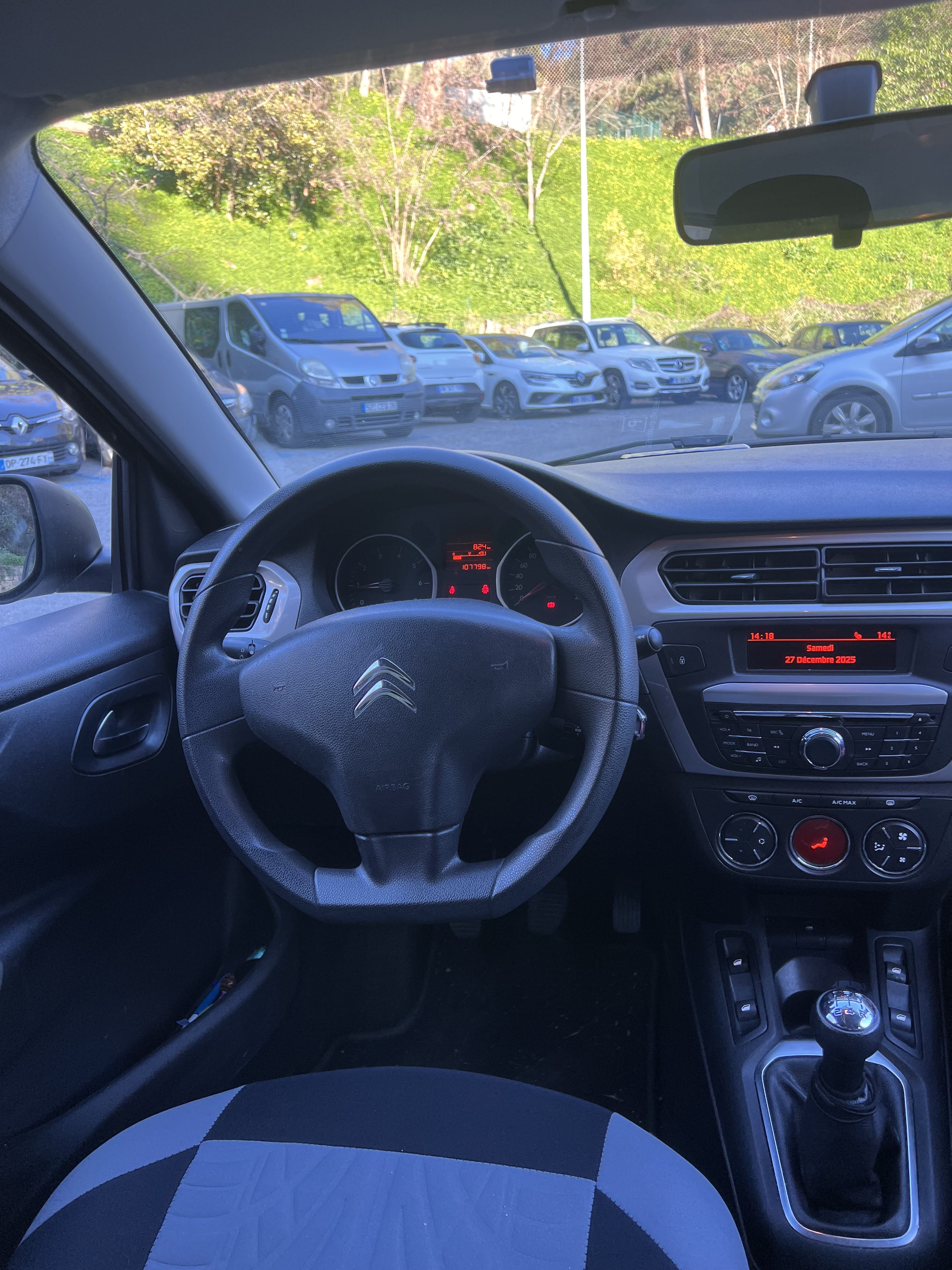 Citroen C-Elysée avec Régulateur de vitesse