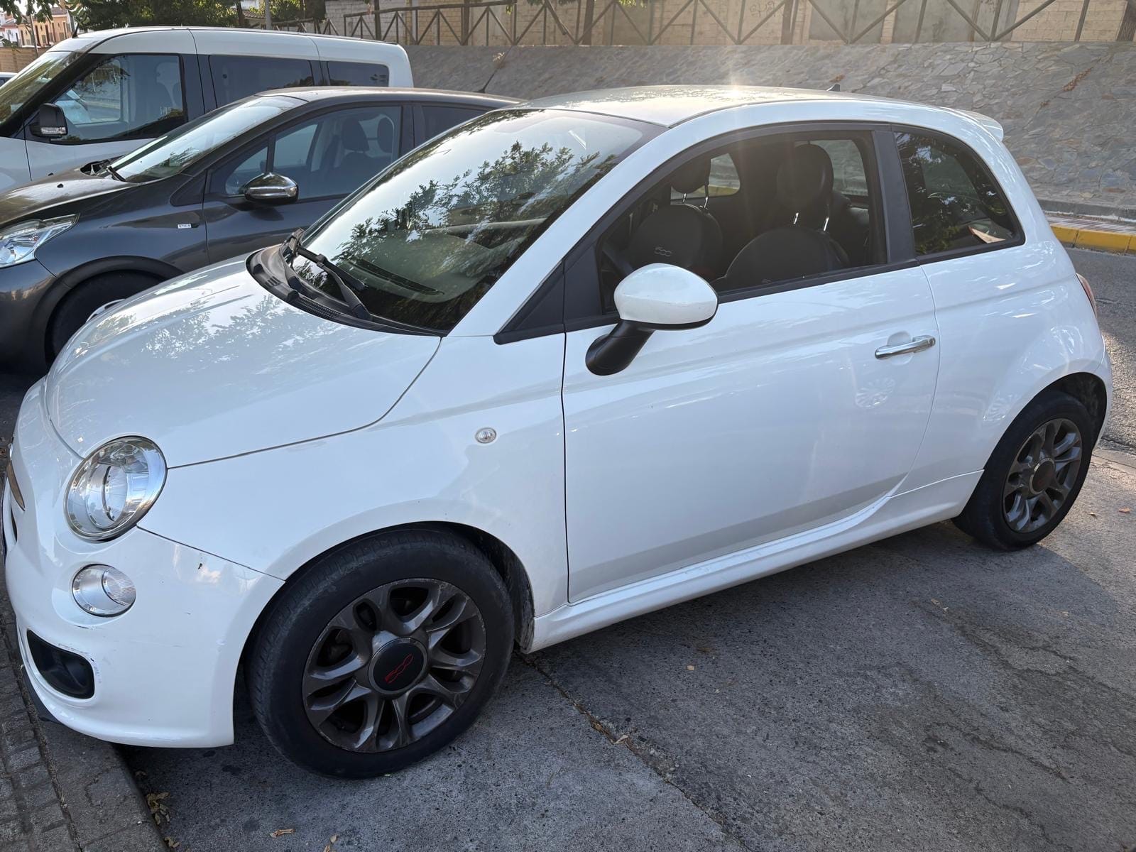 Fiat 500 Gasolina med Cruisekontroll