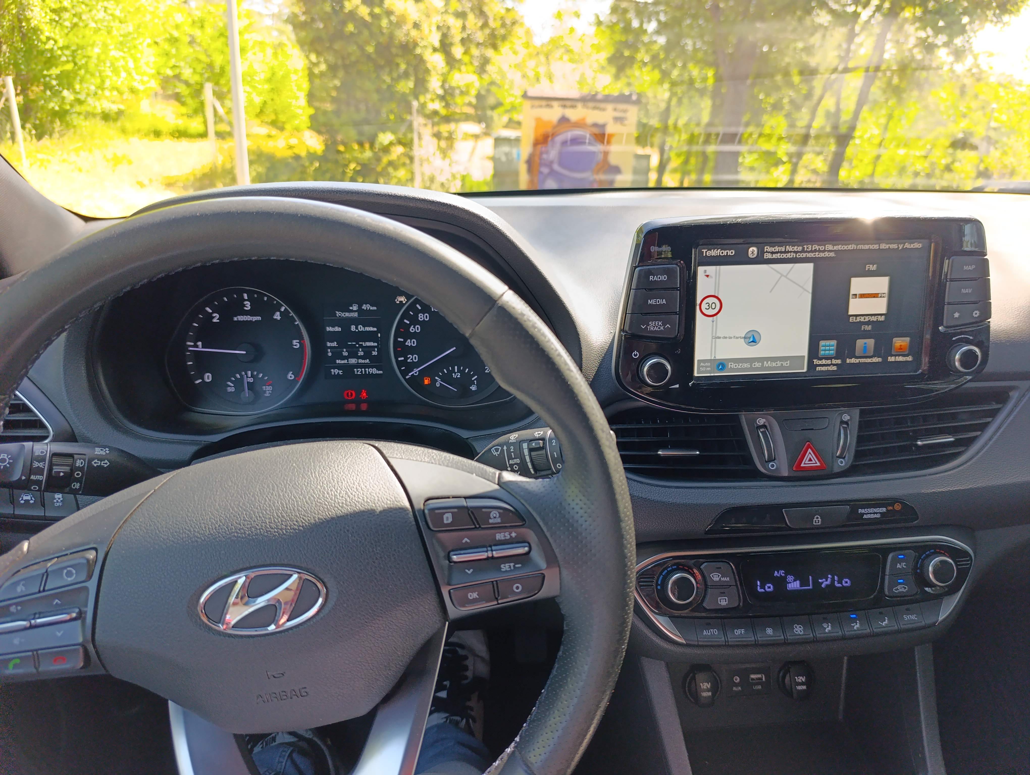 Hyundai i30 SW con Android Auto