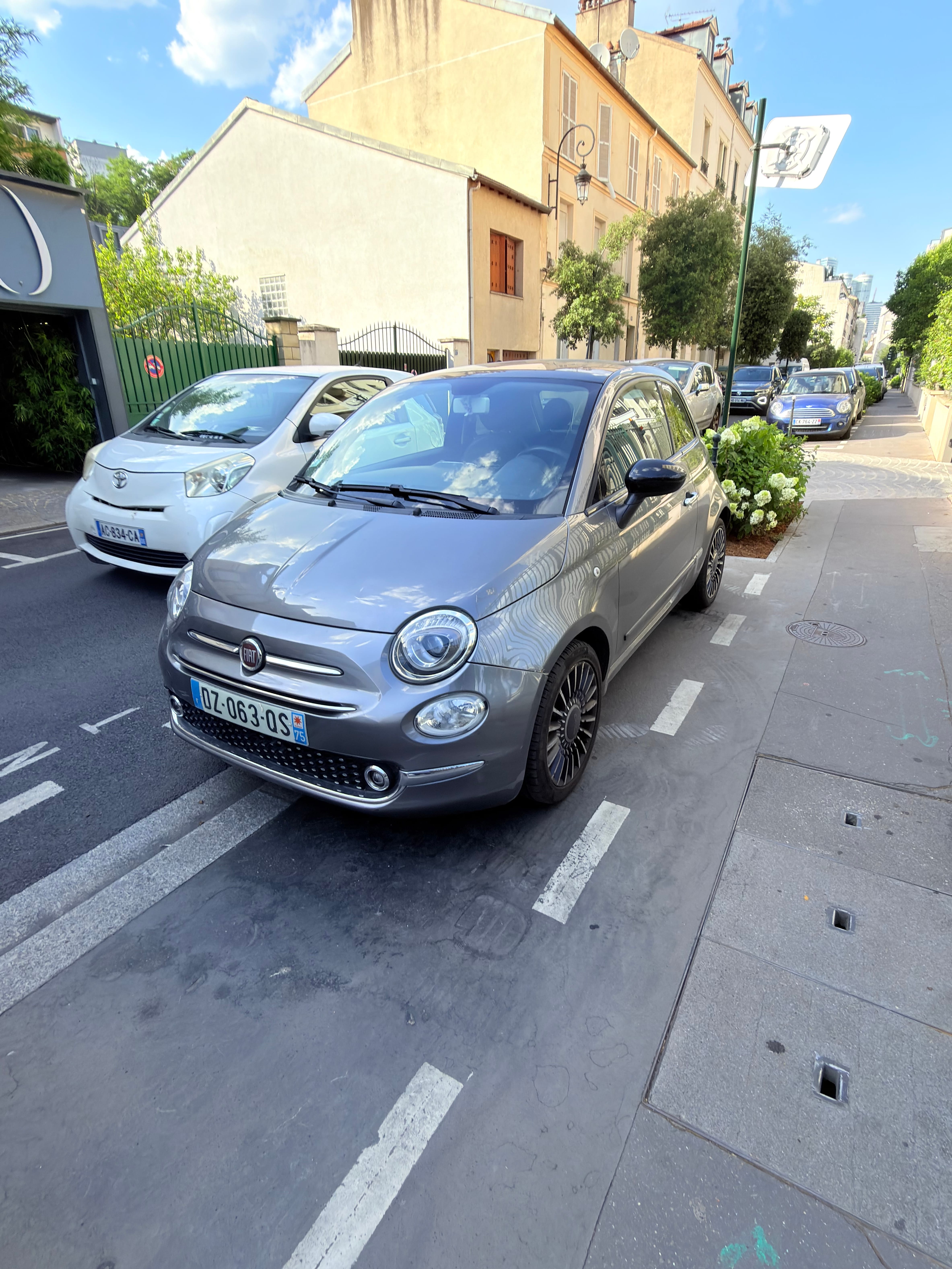 Fiat 500 avec Port USB