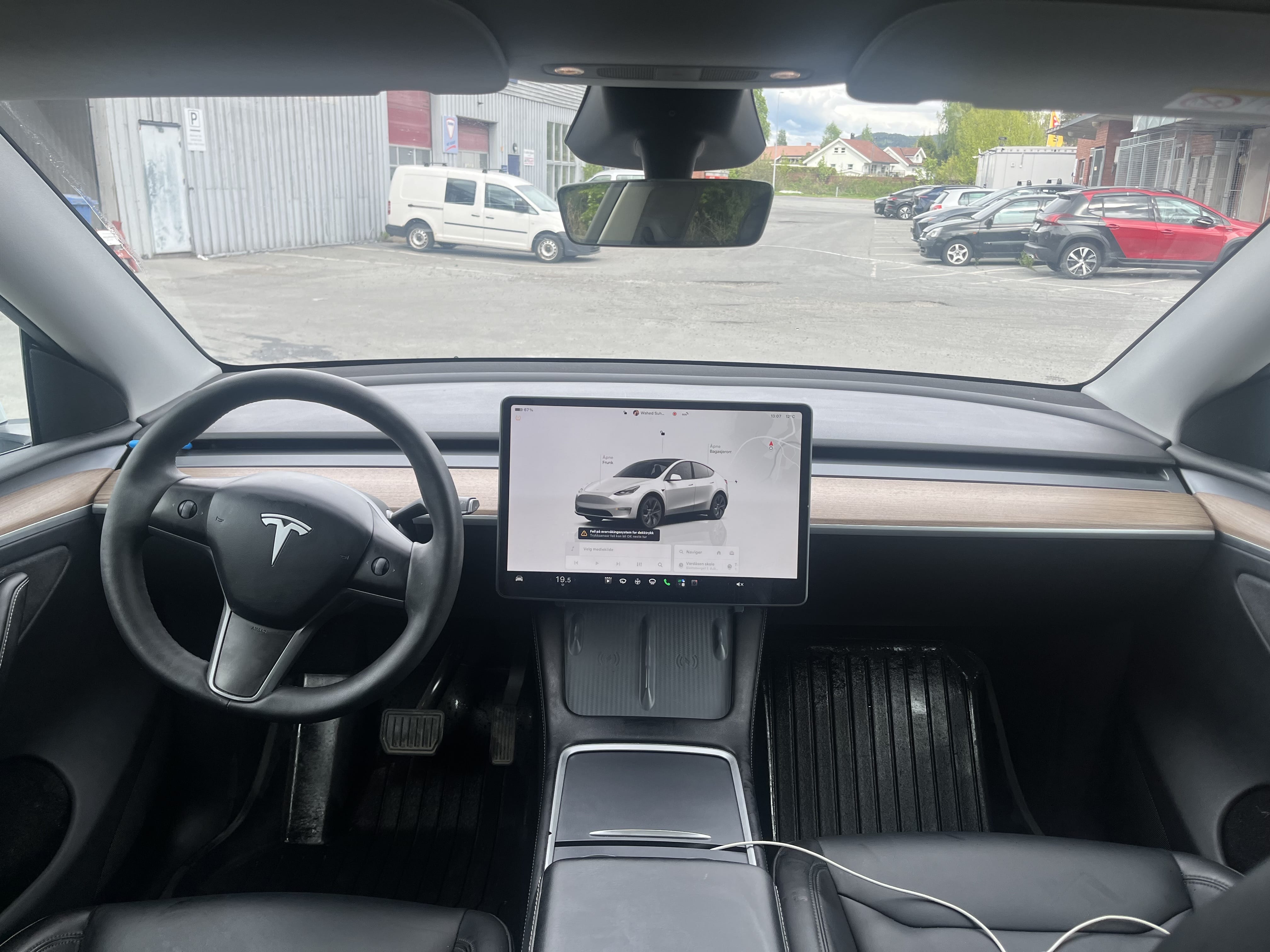Tesla Model Y Long Range med Ryggekamera
