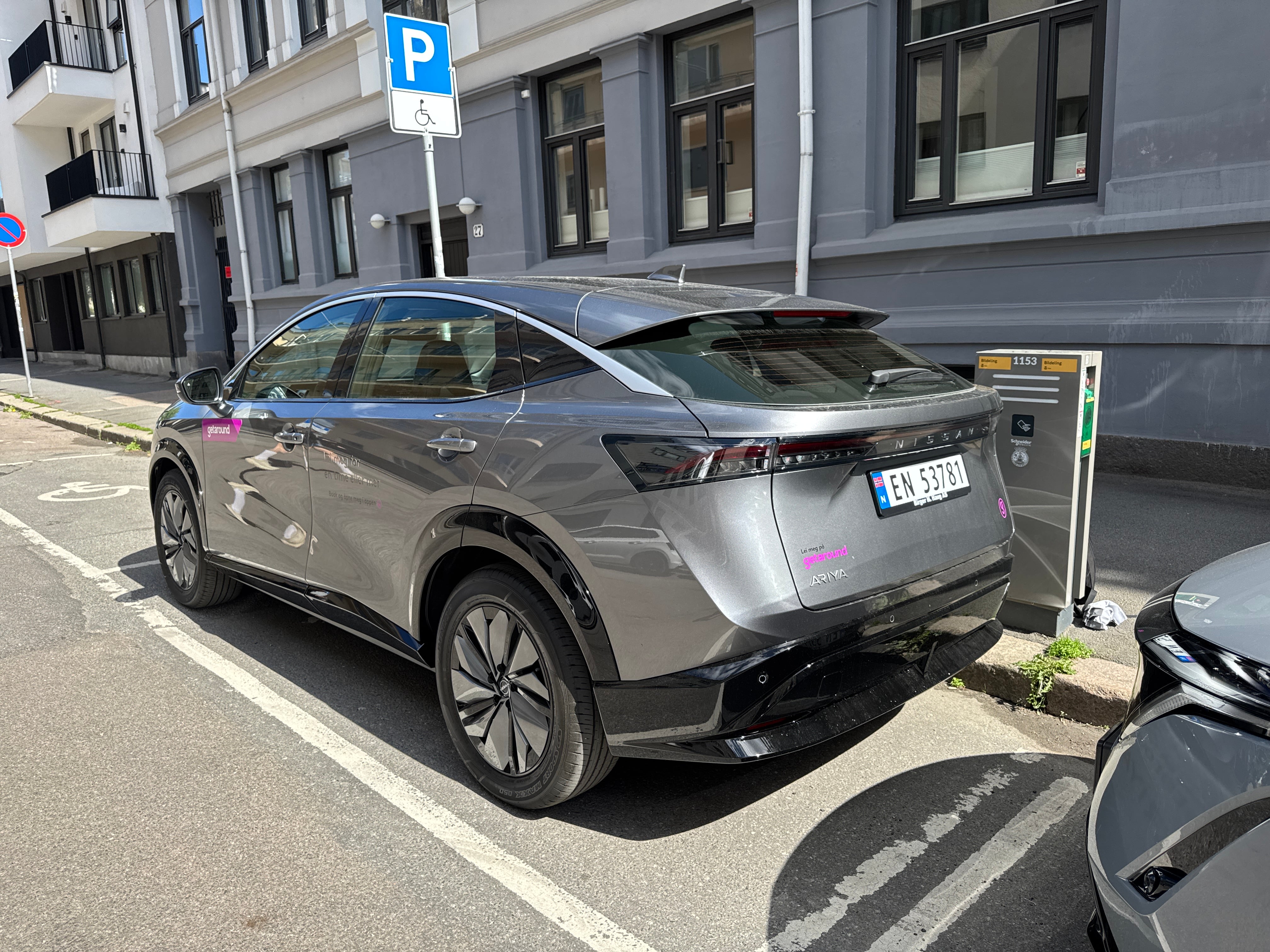 Nissan Ariya Engage med Ryggekamera