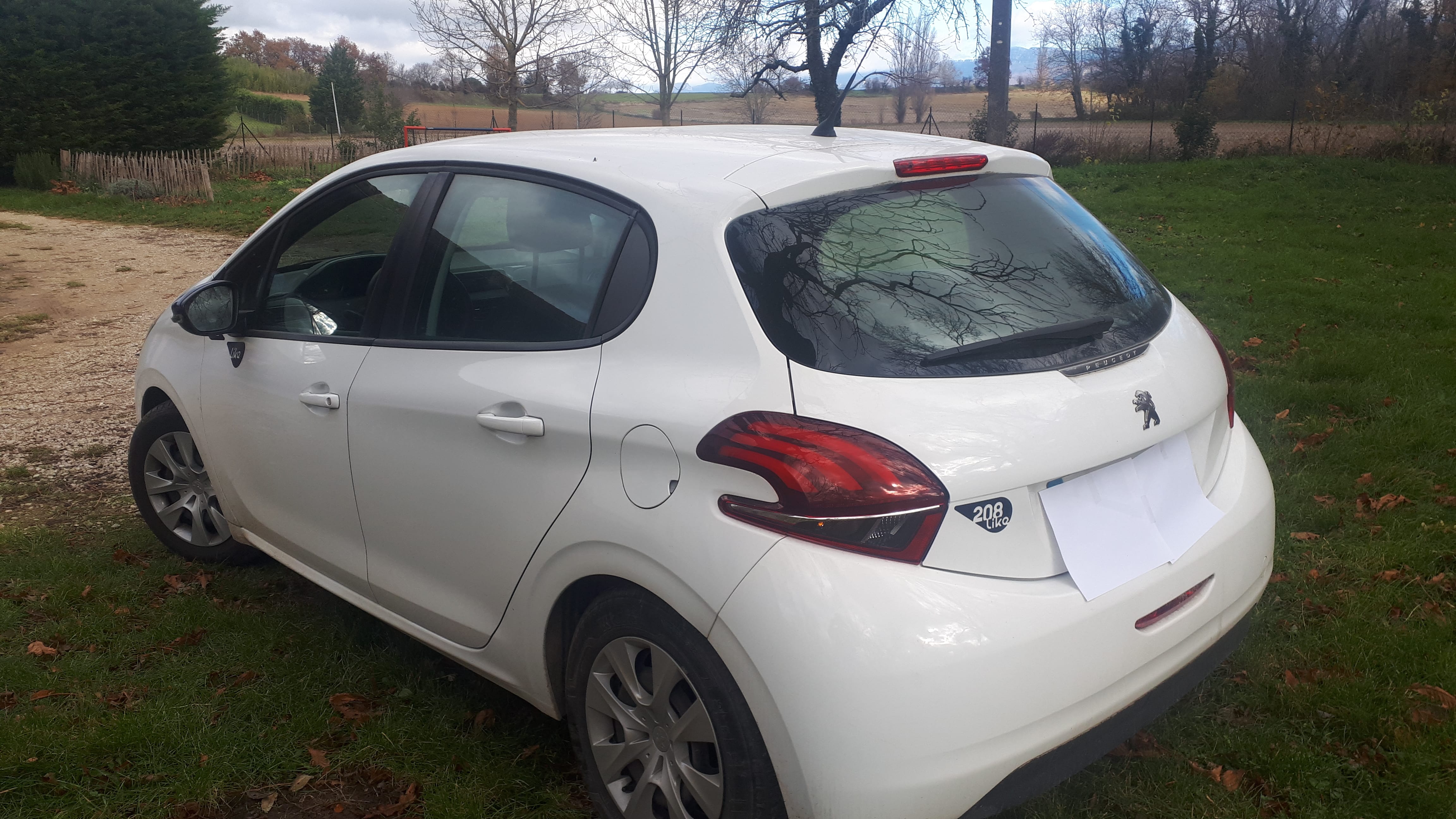 Peugeot 208 avec Siège bébé