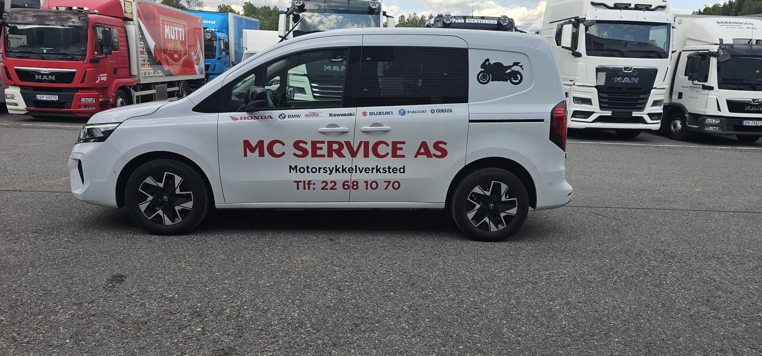 Nissan Townstar EV Combi med Bluetooth audio