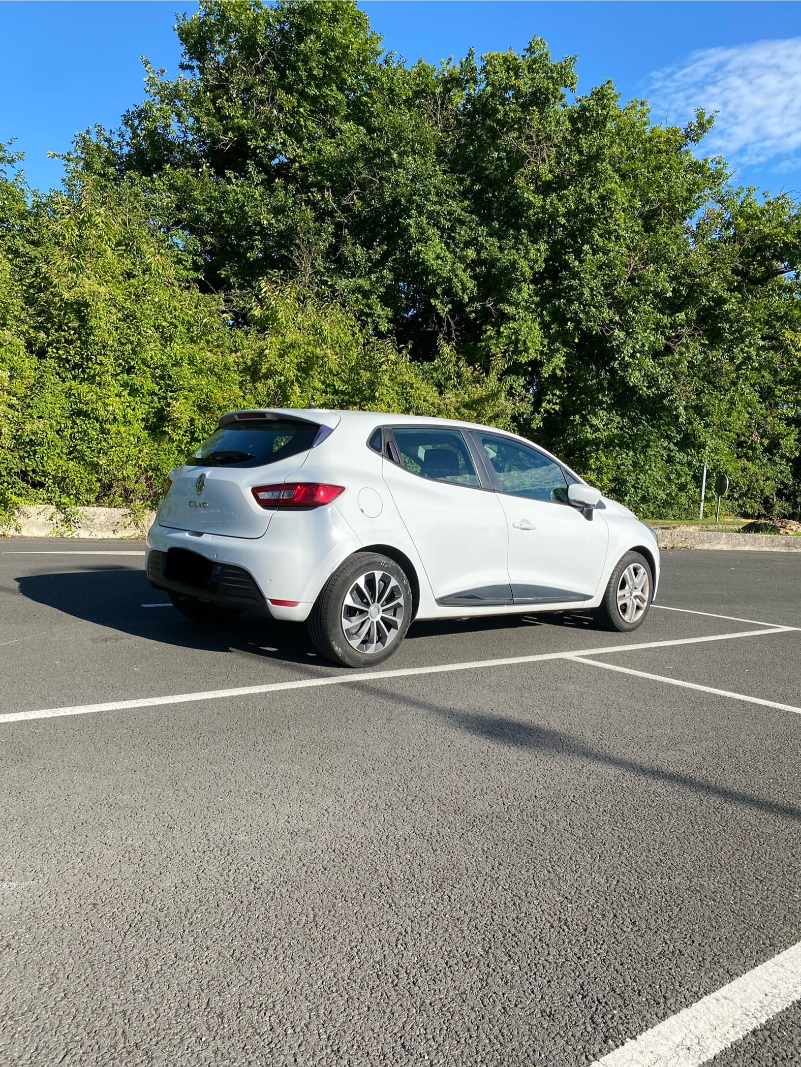 Renault Clio Business blanche avec Régulateur de vitesse