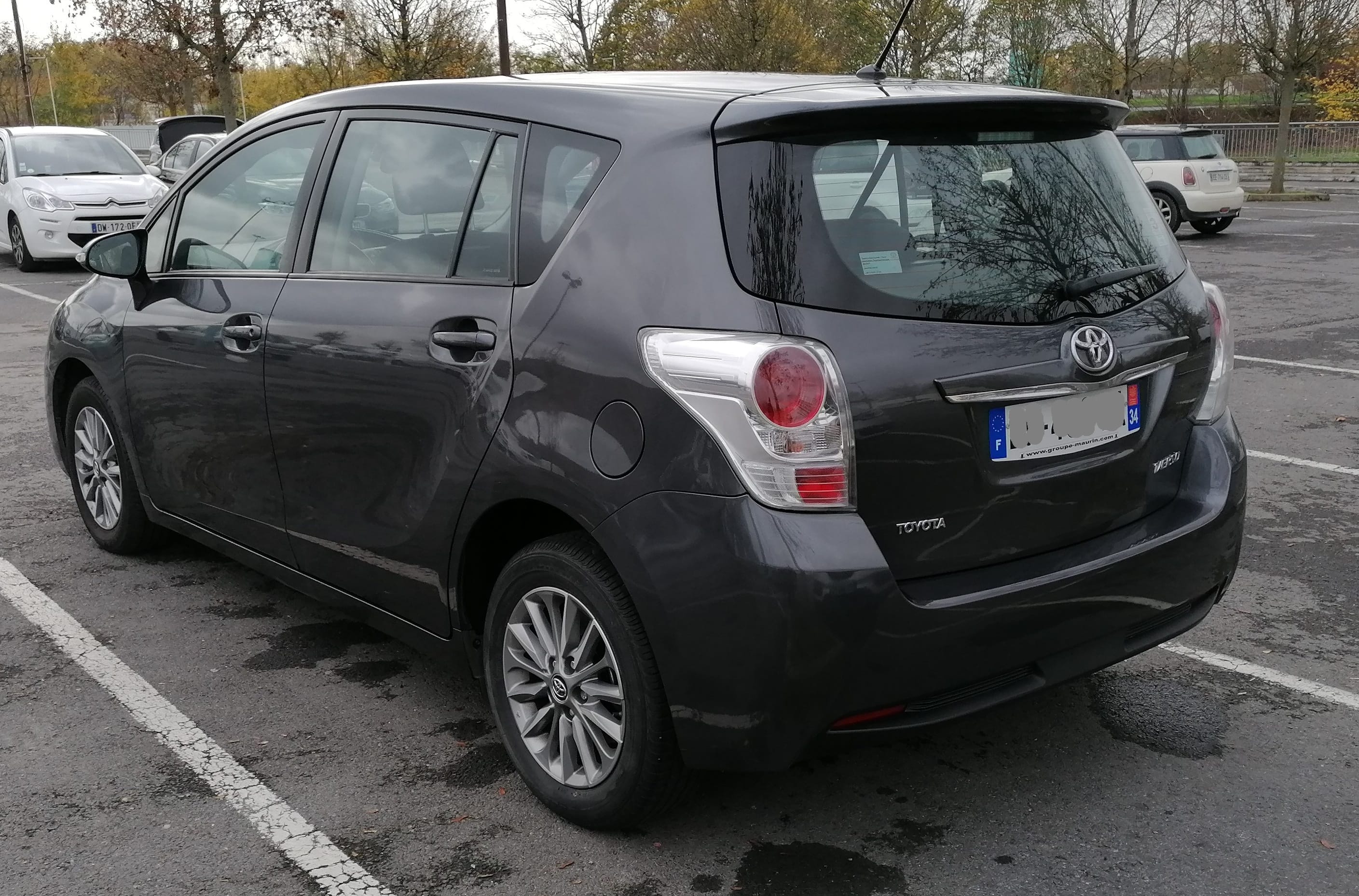 Toyota Verso avec Régulateur de vitesse